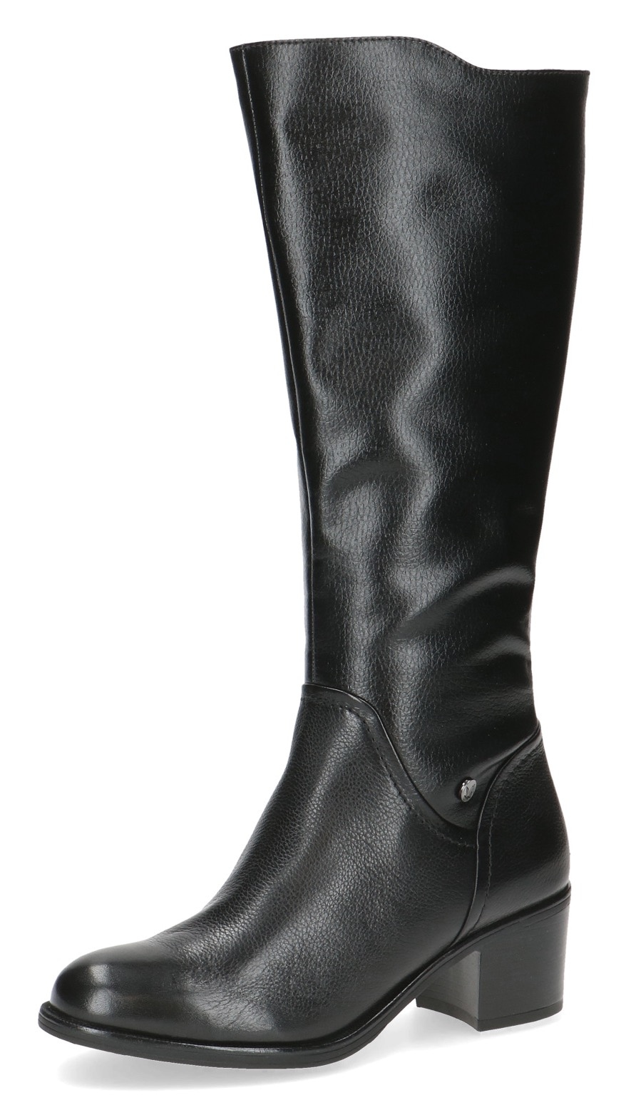 Caprice Stiefel, Blockabsatz, Langschaftstiefel, Businessstiefel, Innenreissverschluss