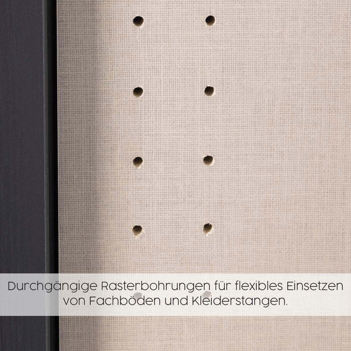 rauch Armoires à vêtements »Schrank Garderobe Ankleide GAMMA Breiten 91/136/181/226/271/315/360 cm« En 3 configurations BASIC/CLASSIC/PREMIUM (avec fonction SOFT-CLOSE),  différentes variantes de poignée, avec miroir TOPSELLER MADE IN GERMANY