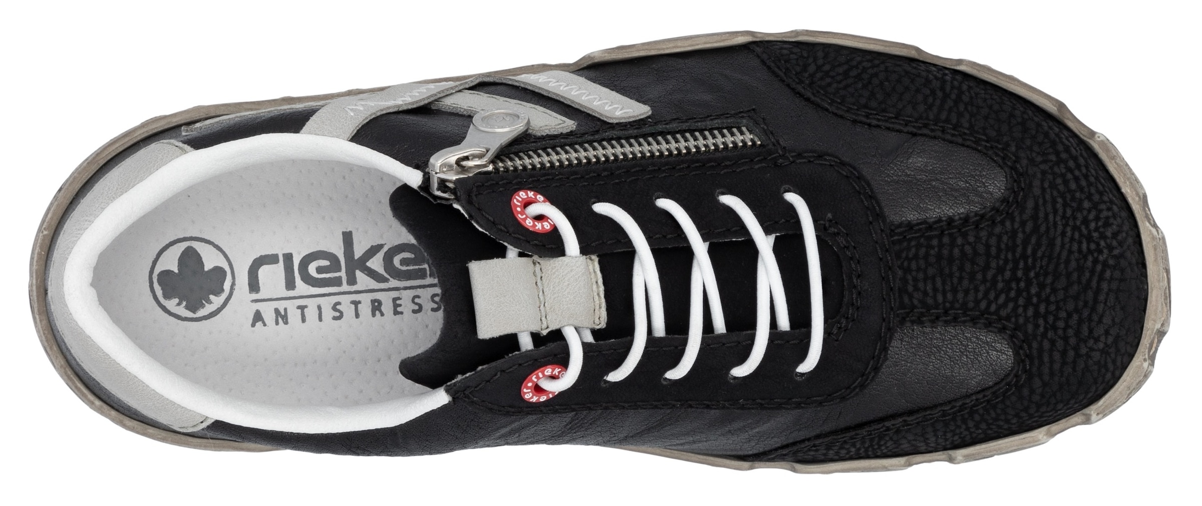 Rieker Baskets slip-on  , Halbschuh, Schlupfschuh, Freizeitschuh mit weicher Innensohle