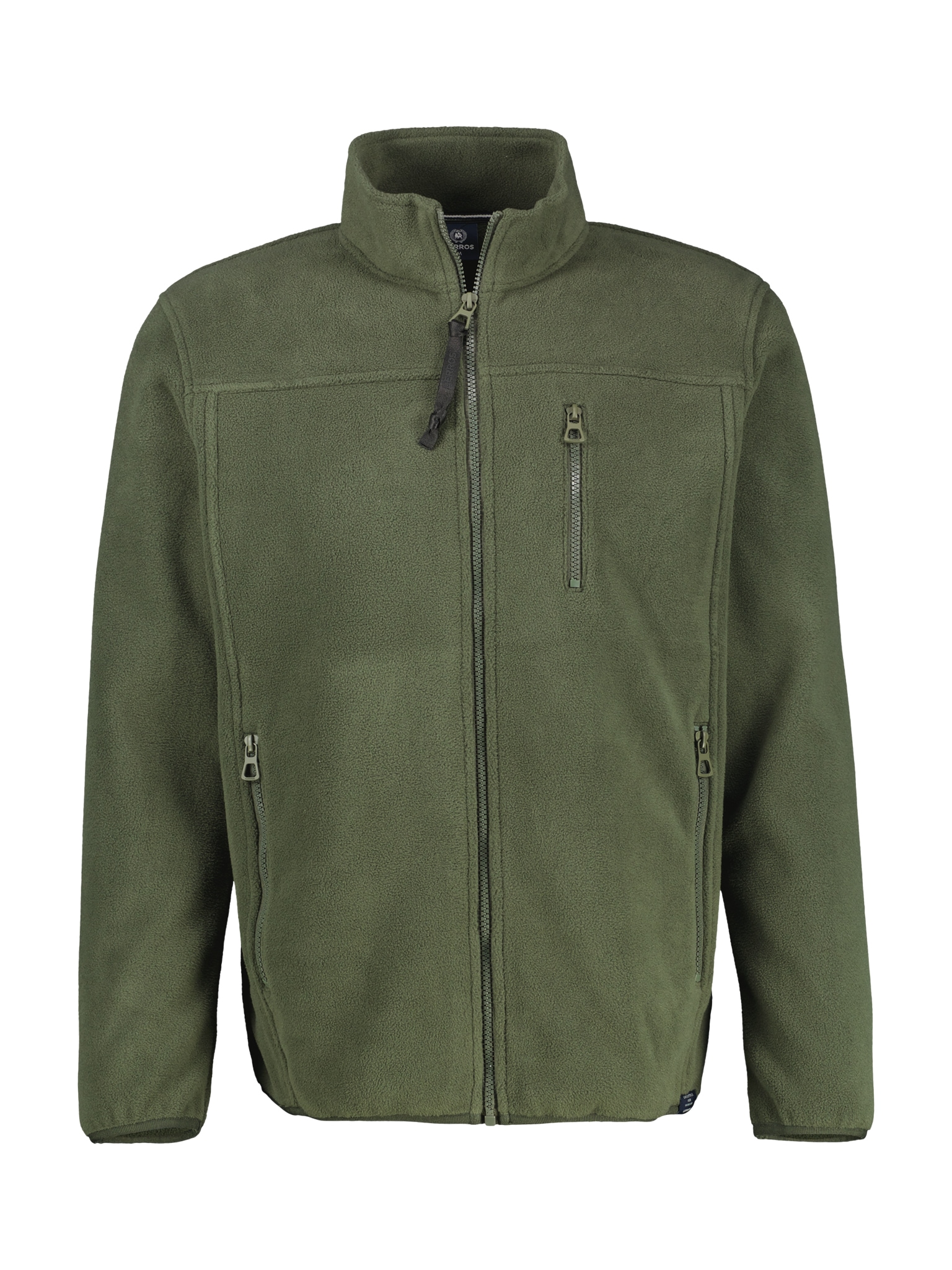 LERROS Sweatjacke, Polarfleece-Jacke mit Reissverschluss