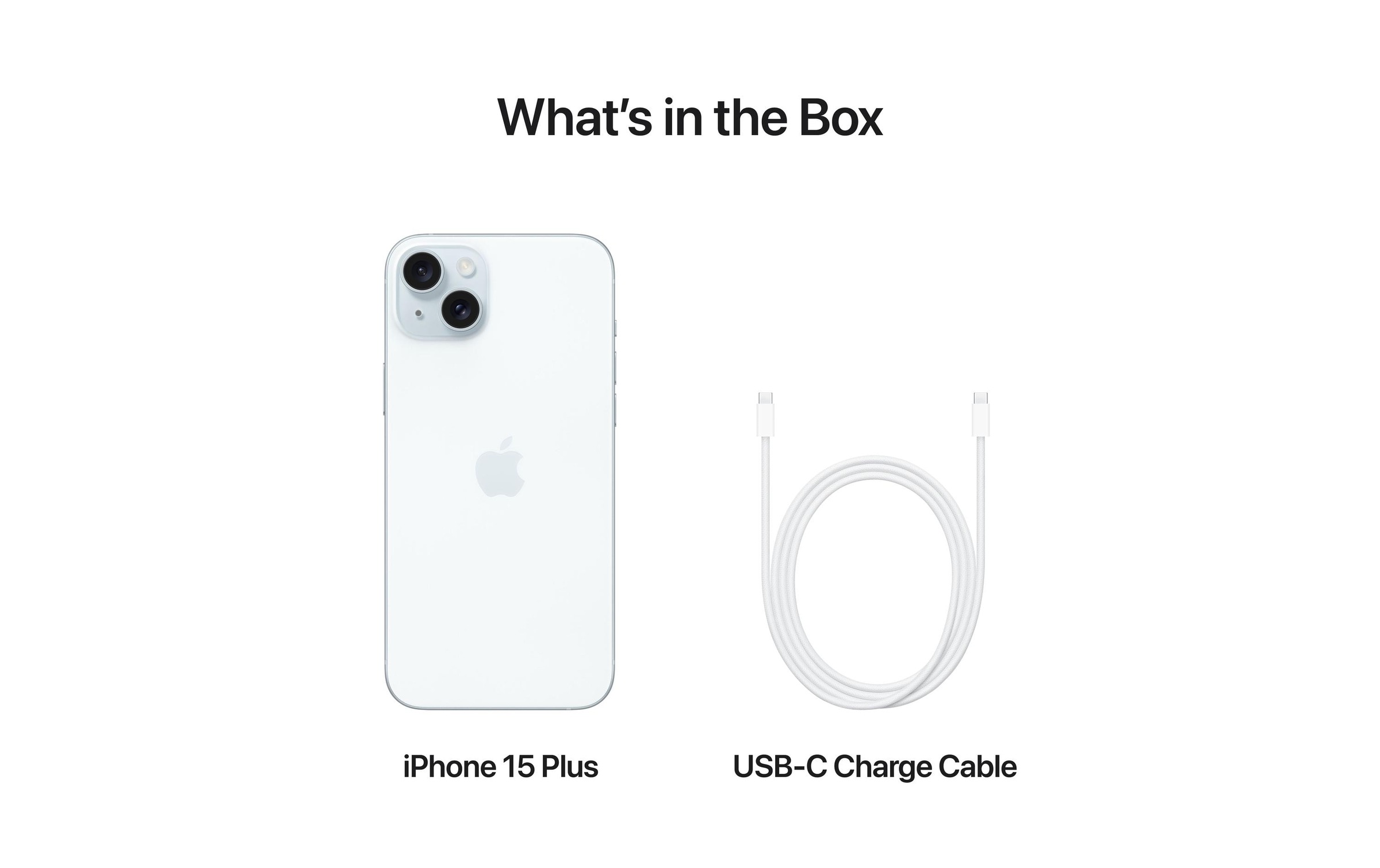 iPhone 15 Plus, 128 GB, Blau