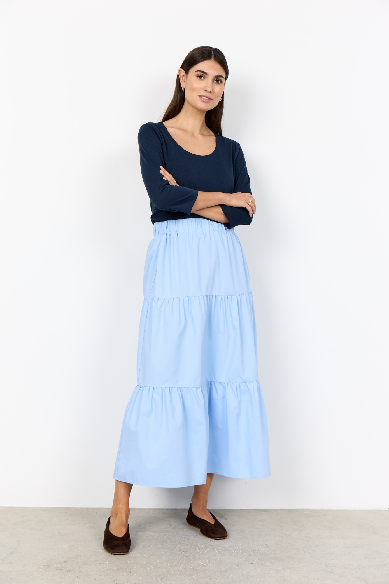 soyaconcept Shirt à col rond »SC-PYLLE 175«