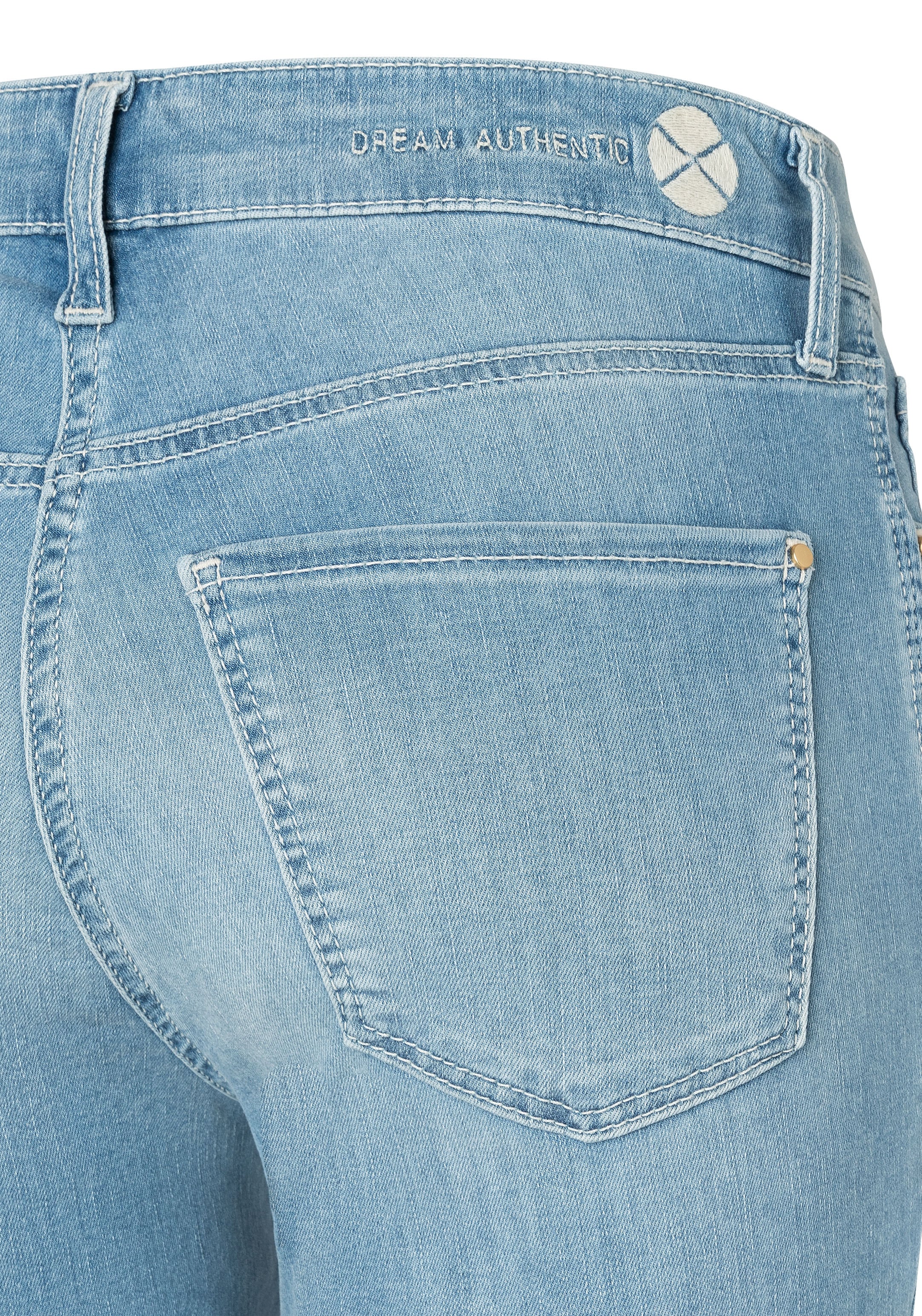 MAC Jeans 3/4 »Dream Kick« Saum modisch verkürzt und leicht ausgestellt