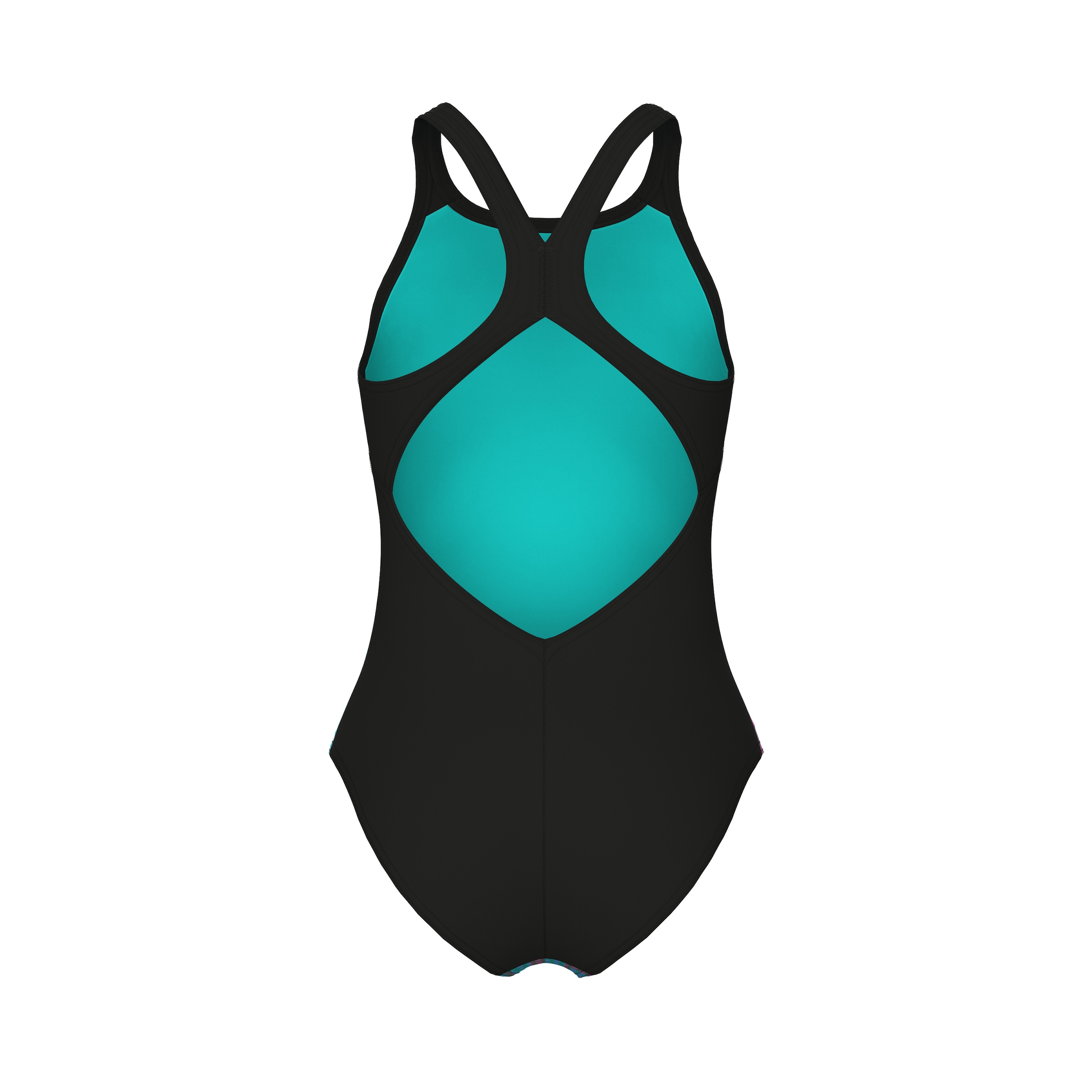 Arena Maillot de bain »G ARENA MULTI COLOURS SWIMSUIT V BACK für Mädchen« für intensives Schwimmtraining, sportlicher Stil