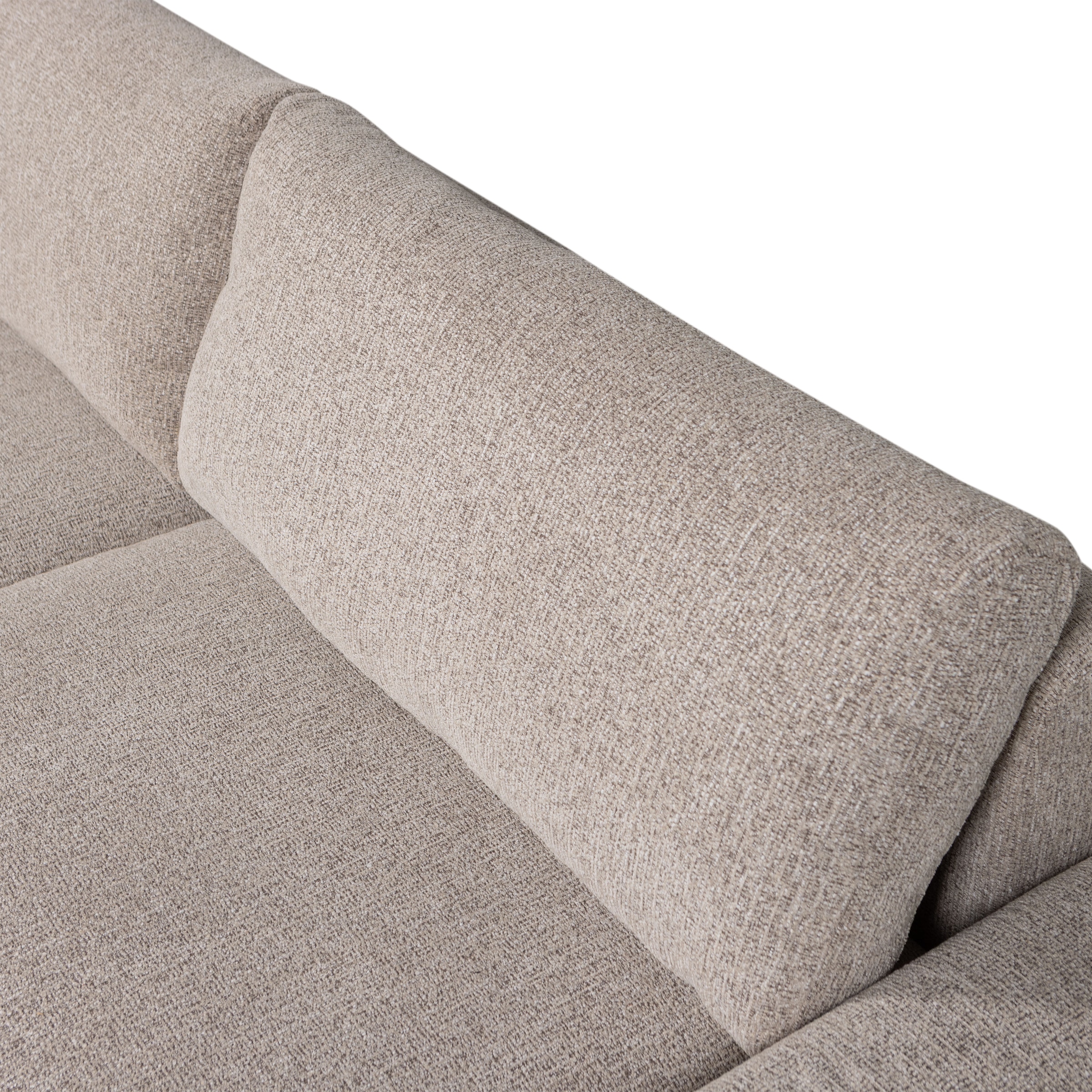 WOOOD Schlafsofa »Night & Day Melange-Webstoff mit Schlaffunktion, H85 x B239 x T107 cm« Schlafbreite 190 cm, Sehr hohe Verschleissfestigkeit, Pfleiglicht