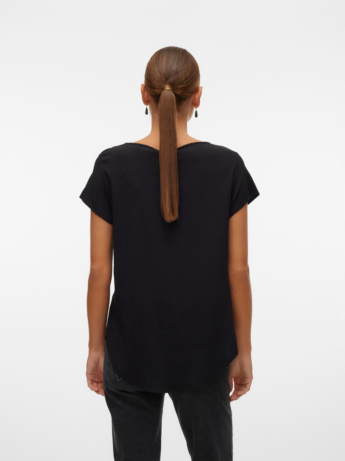 Vero Moda Blusenshirt »VMBELLA SS TOP WVN GA NOOS«