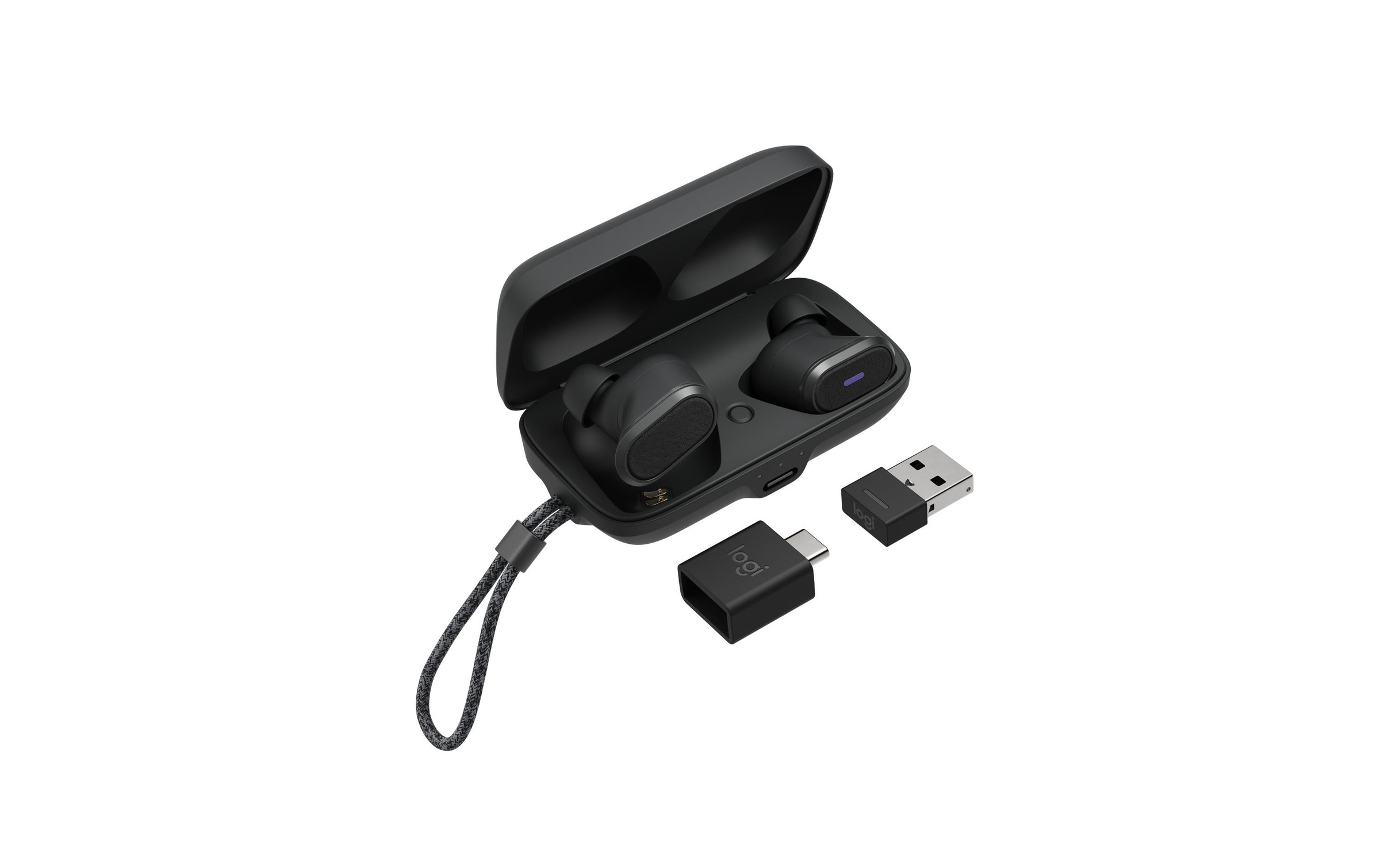 Logitech Headset »Zone True Wireless Grau«, Bluetooth