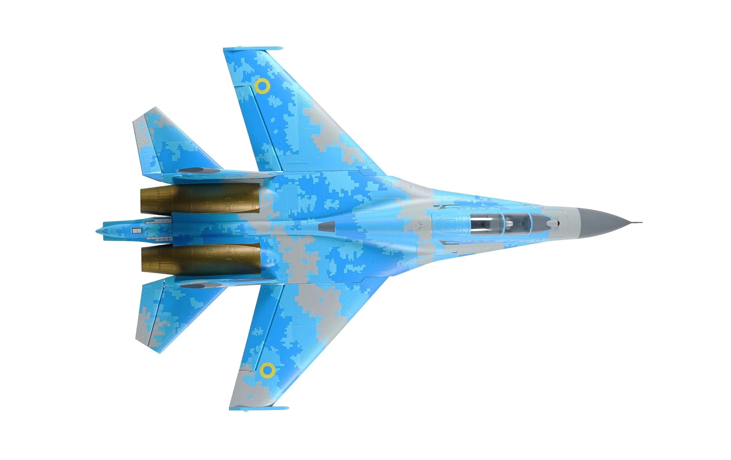 Amewi RC-Flugzeug »Jet XFly SU-27 50 mm Twin EDF Blau, PNP«