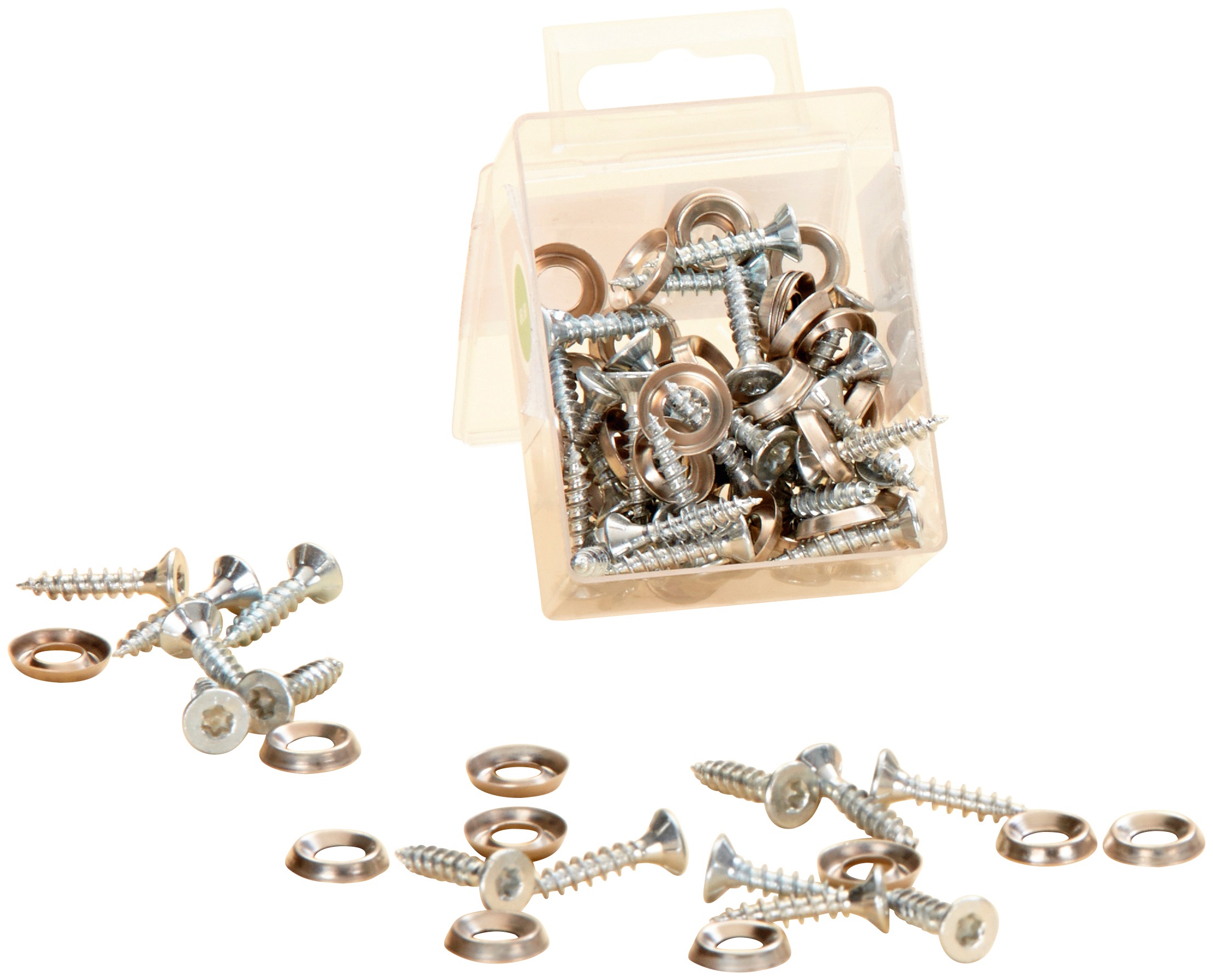 Image of MODERNA Schraube »Scala«, (Set, 100 St.), Rosetten und Schrauben bei Ackermann Versand Schweiz