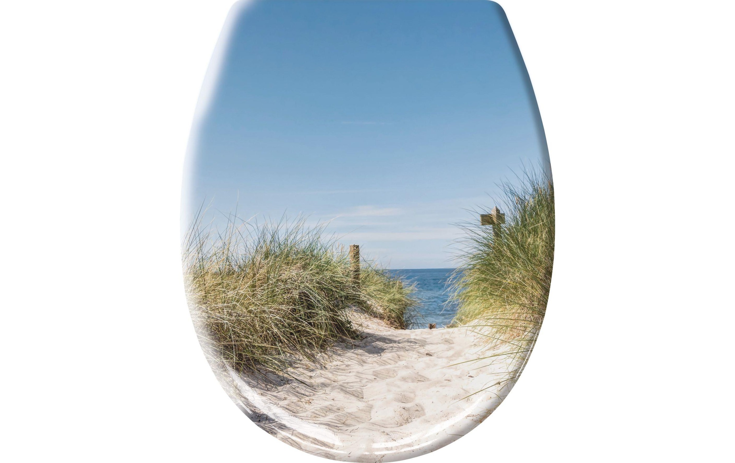 Image of Kleine Wolke WC-Sitz "Borkum mit Absenkautomatik, Mehrfarbig"