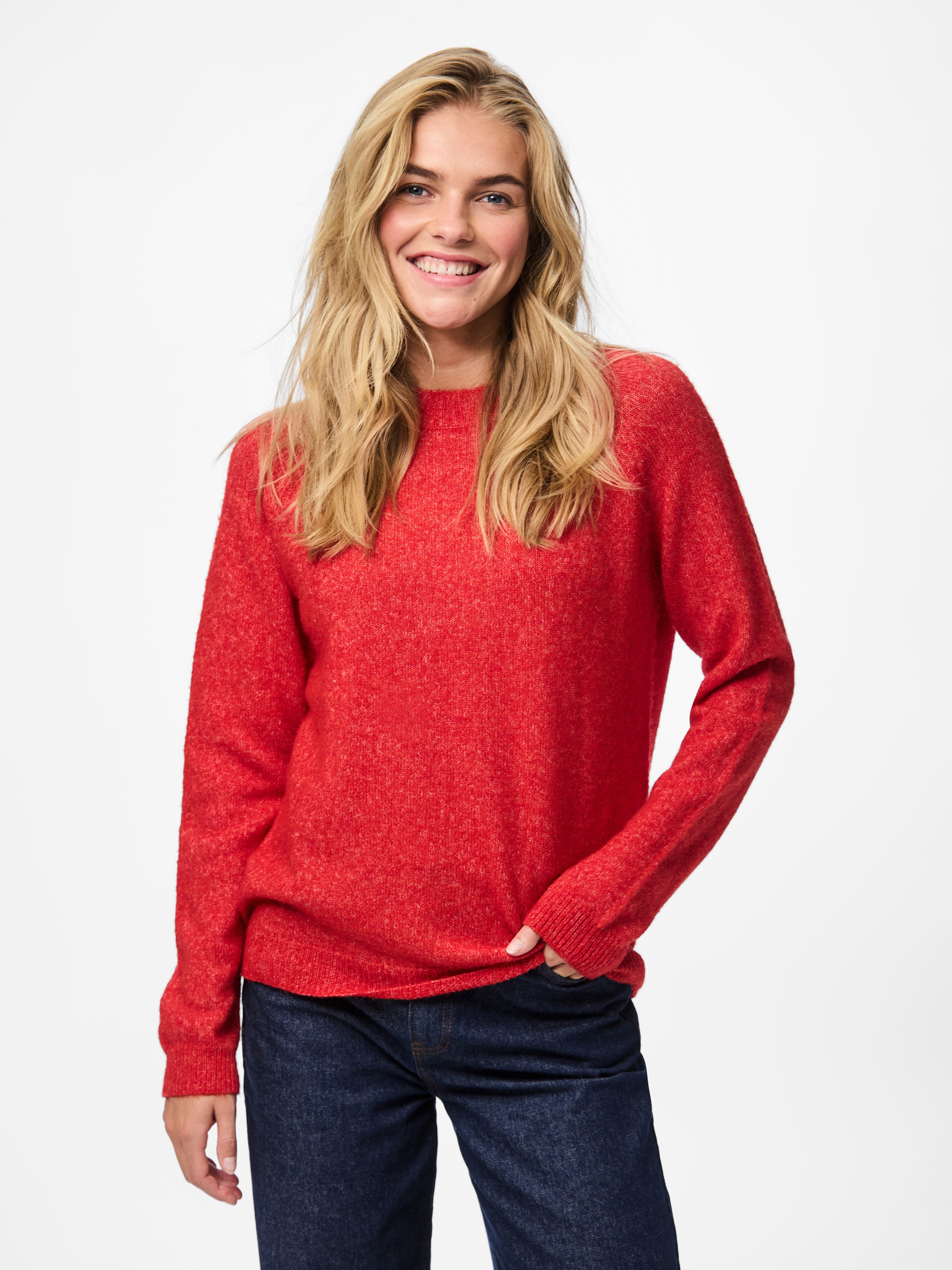 pieces Pull en tricot »PCJULIANA LS O-NECK KNIT NOOS BC«