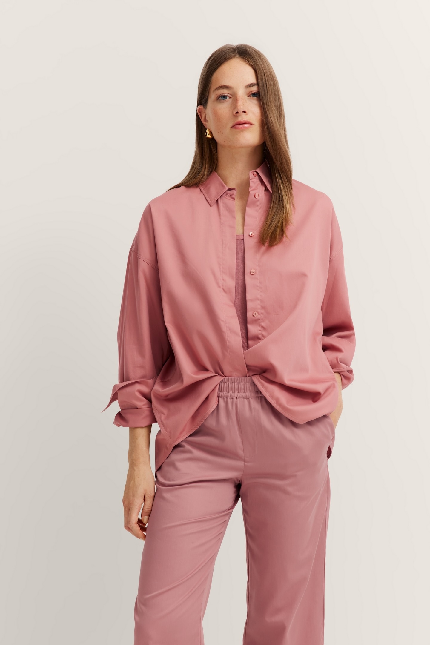 Image of bugatti Hemdbluse aus Baumwoll-Satin