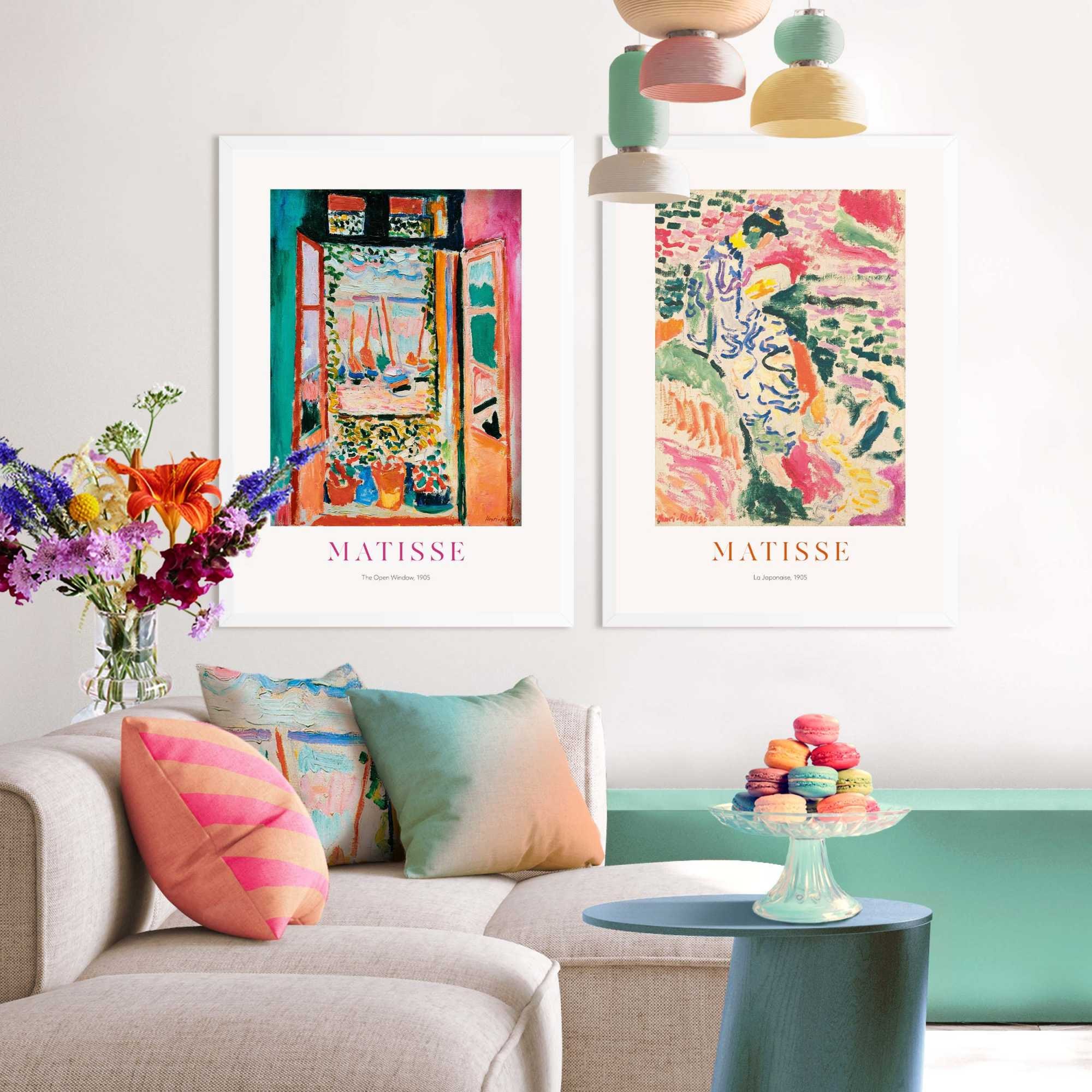Image of Reinders Kunstdruck "Matisse - Window Garden"