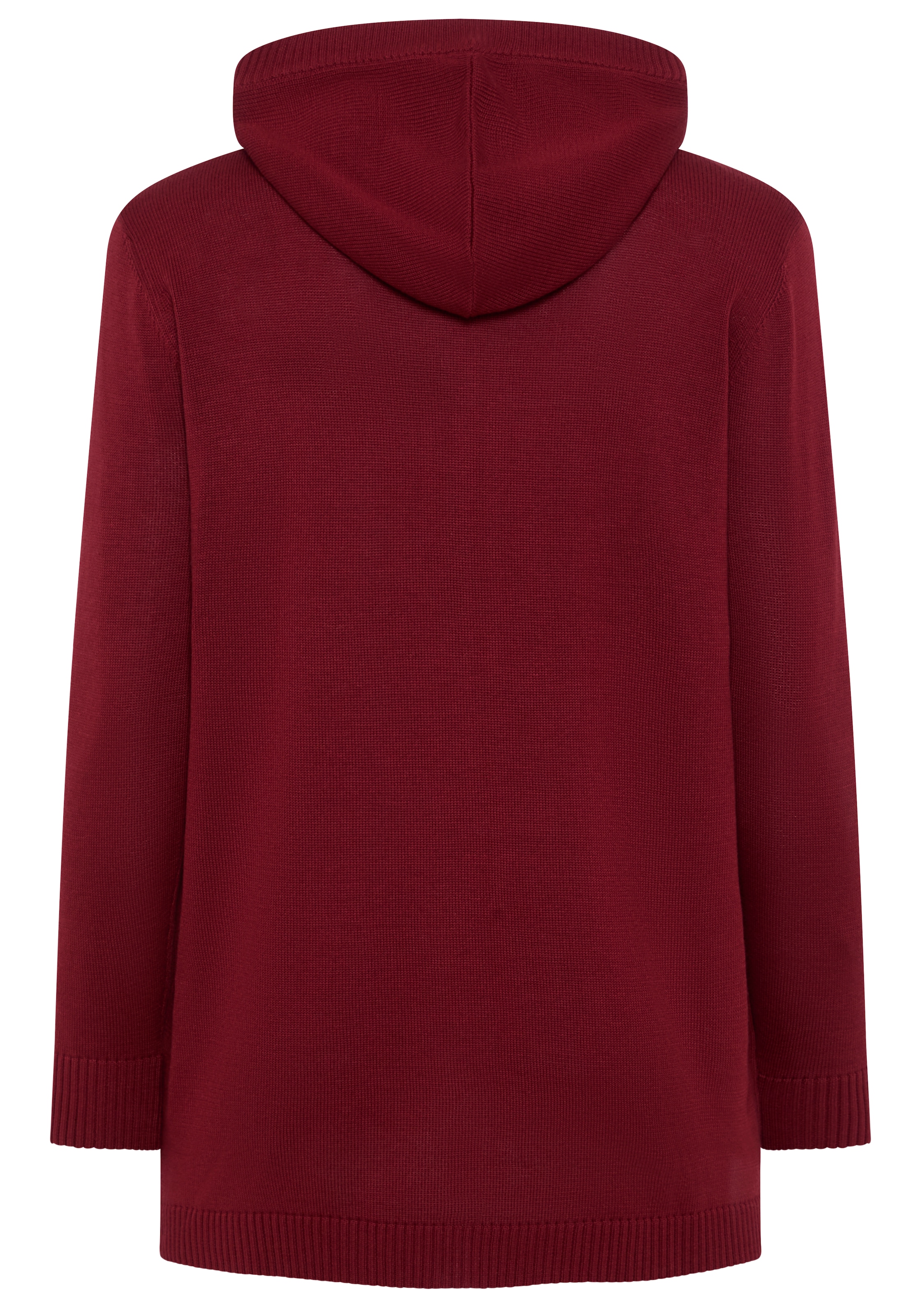 Laura Scott CURVE Cardigan à capuche »Grosse Grössen« avec coupe longue, coupe fluide, manches longues
