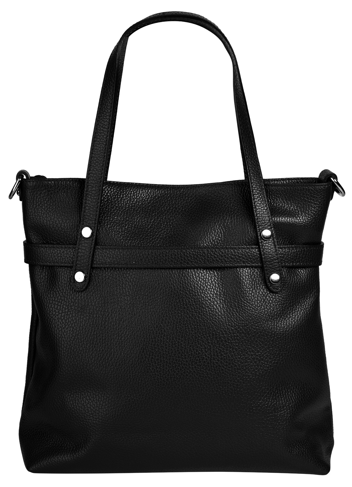 Cluty Shopper echt Leder, Made in Italy
