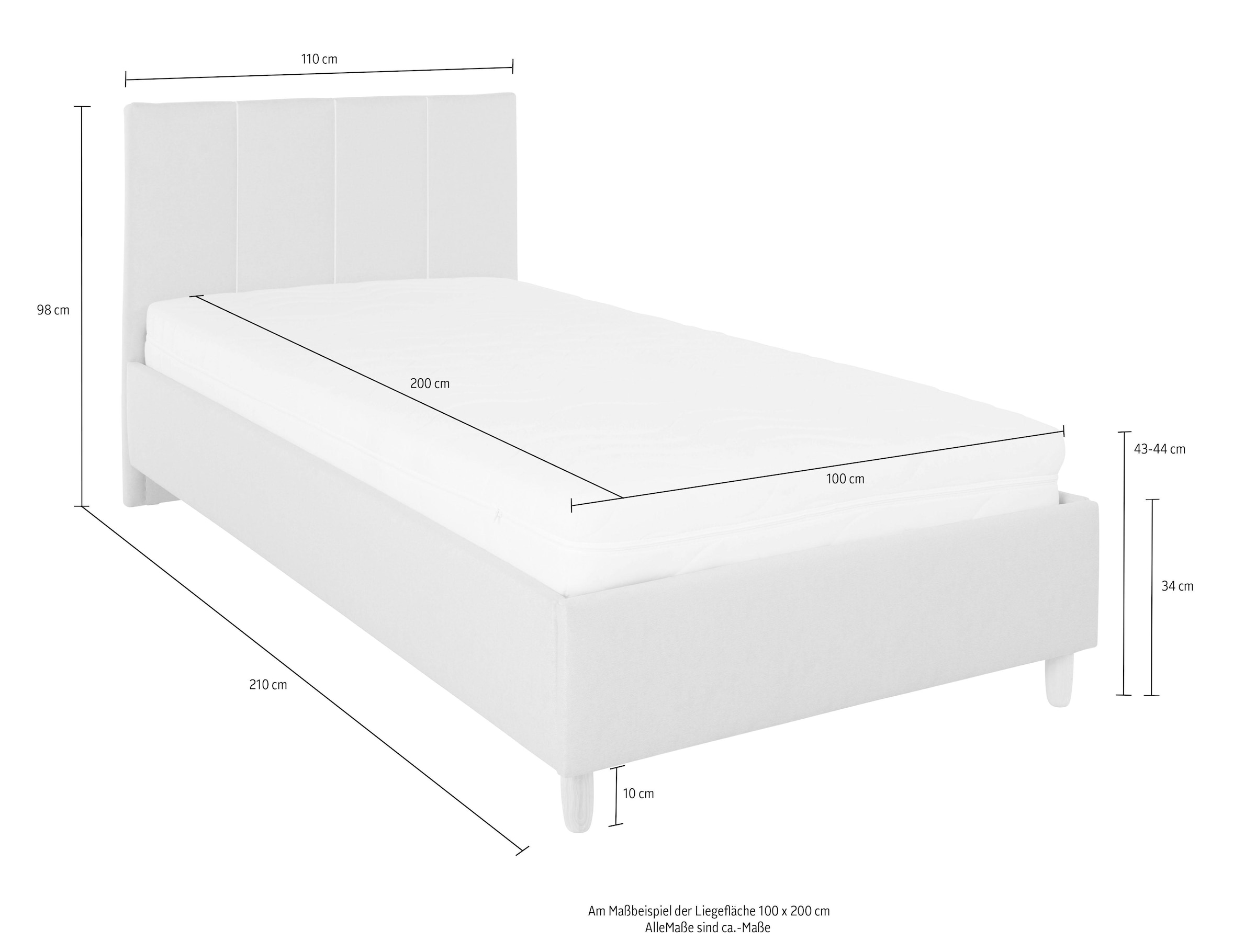 Westfalia Schlafkomfort Lit rembourré