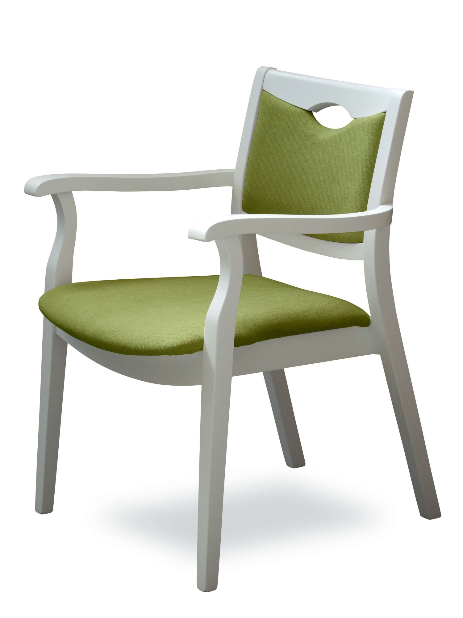 Image of Home affaire Armlehnstuhl "London, Stuhl, Komfortsessel, 3 Gestellfarben, Made in Italy" () 1 Stk.Extra-komfortabel, ergonomisch, fleckabweisendes Gewebe, Massivholz