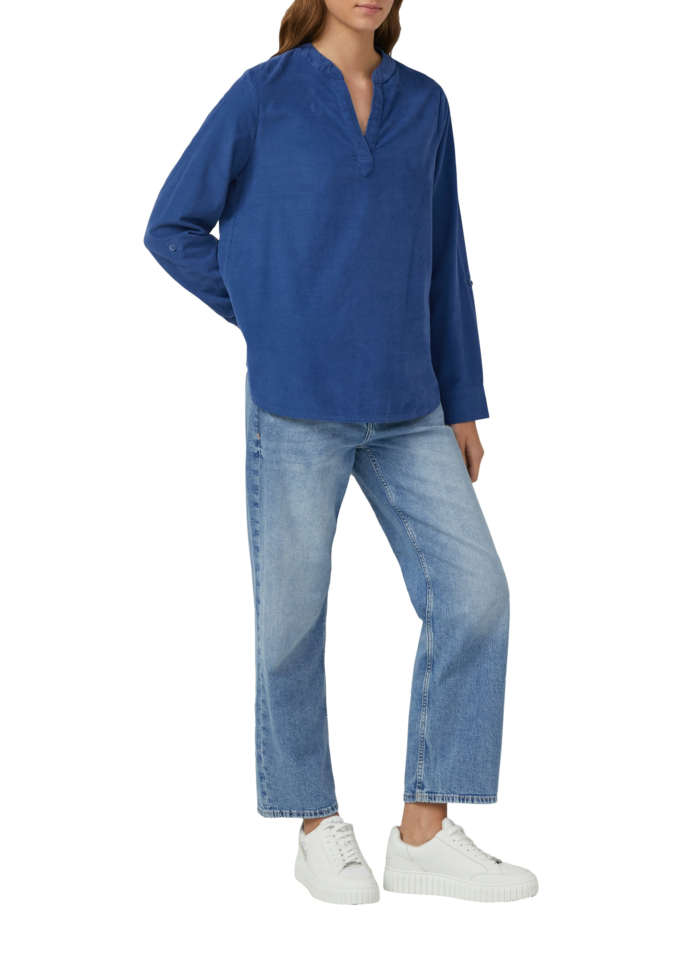 s.Oliver Blouse à manches longues mit Turn-Up