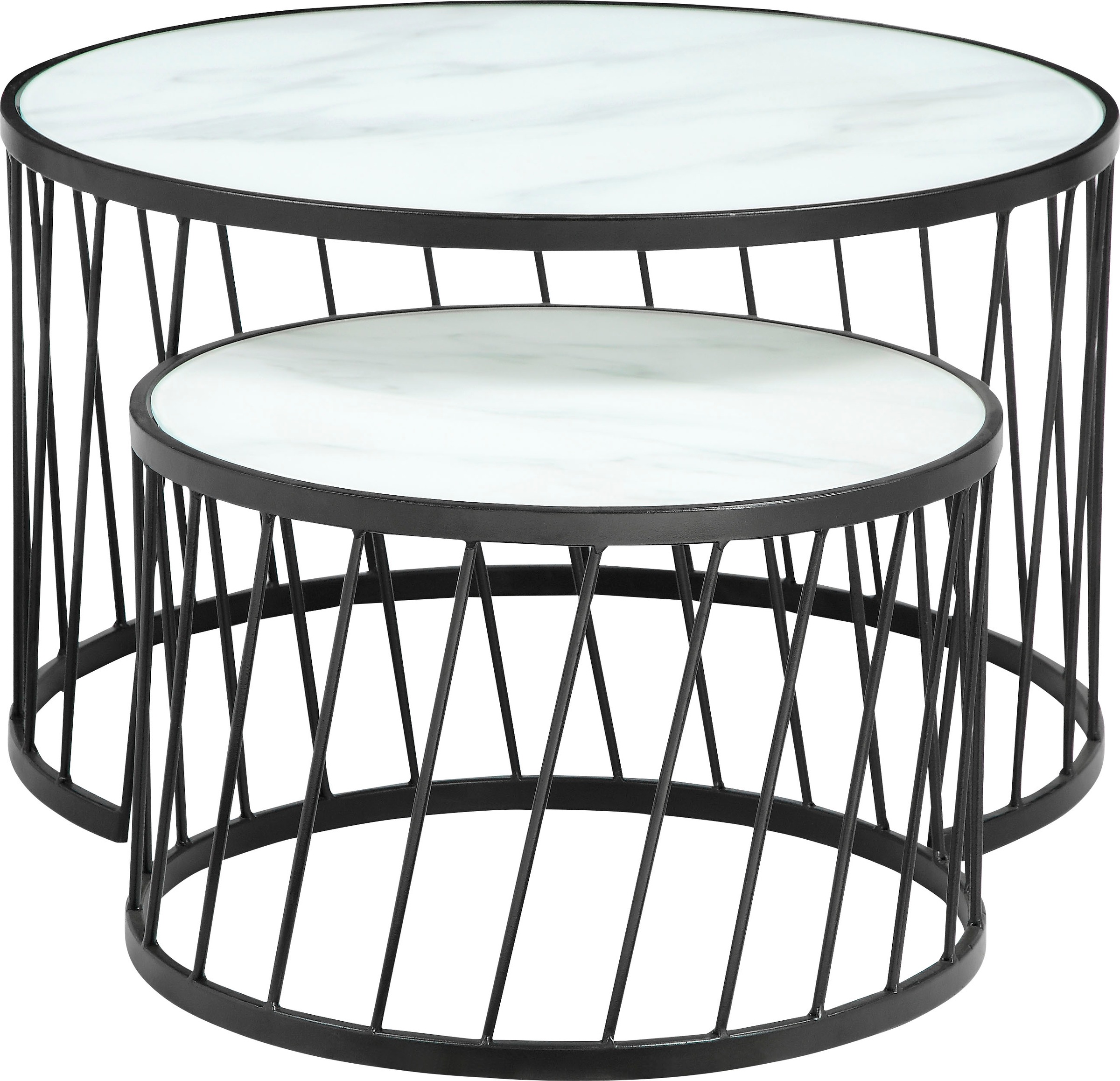Image of Timbers Couchtisch »Torrance«, (Set, 2er-Set), Gestell aus Metall, 2er-Set bei Ackermann Versand Schweiz