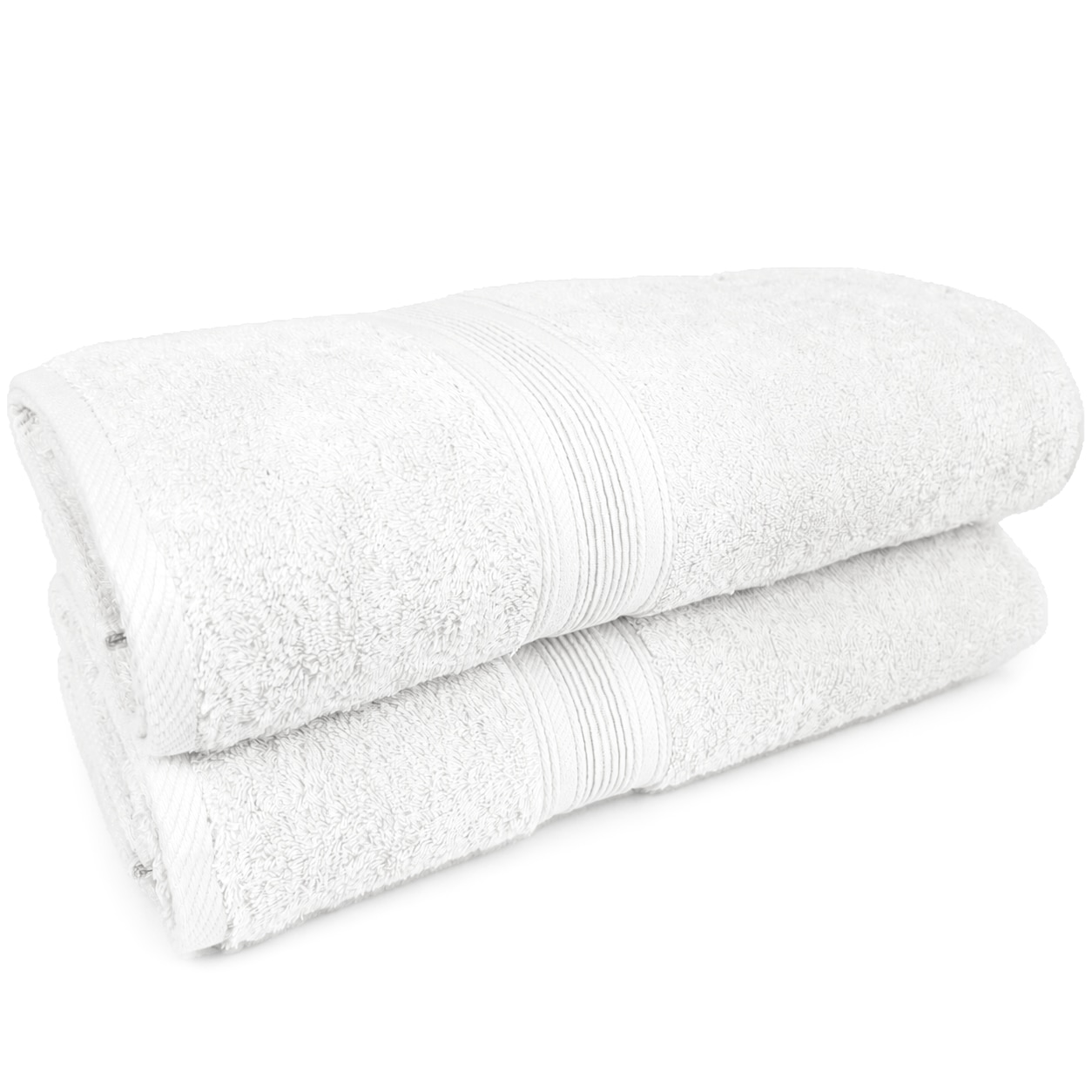 GOODproduct Badetücher »Finnja, 2 grosse Premium Duschtücher, 550 gr/m², 100x150cm« 100% Baumwolle, unifarben, schwer & flauschig, 5 Jahre Garantie