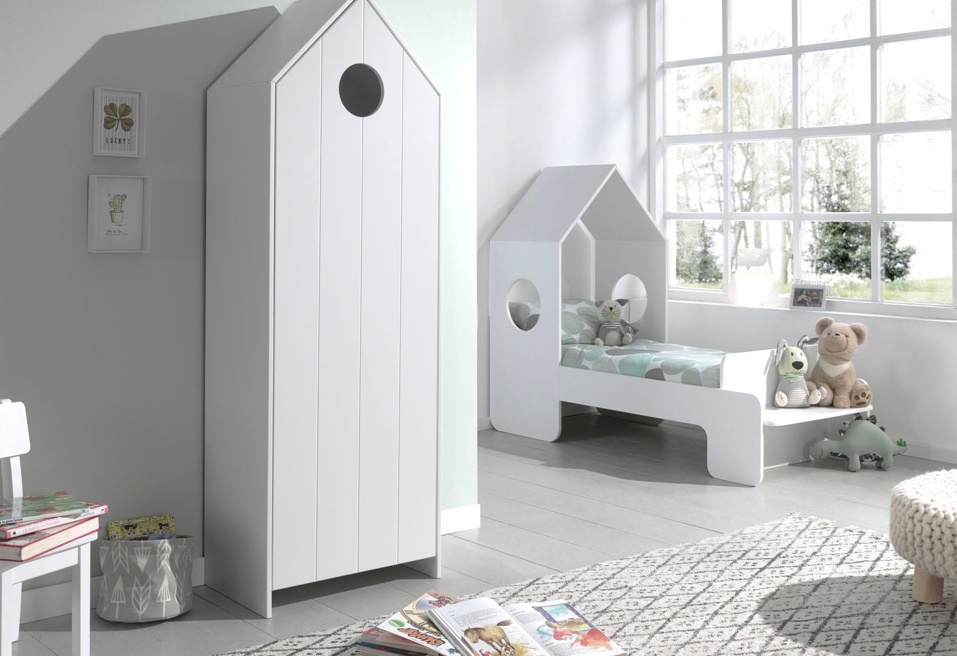 Vipack Kleiderschrank »Casami, mit Soft-Close, viel Stauraum, TOP modern« B/H/T ca. 57,6x171,3x37cm, verschiedene Farben, Strandhaus-Optik,  als Kleider-/Wäscheschrank nutzbar, universell einsetzbar