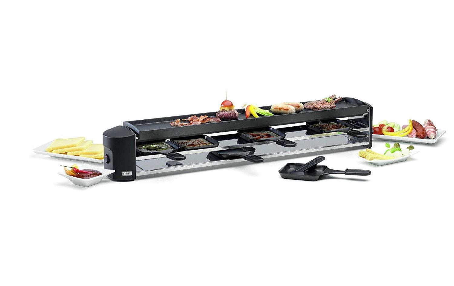 Stöckli Raclette »Cheeseboard Six«, 6 St. Raclettepfännchen, 1000 W