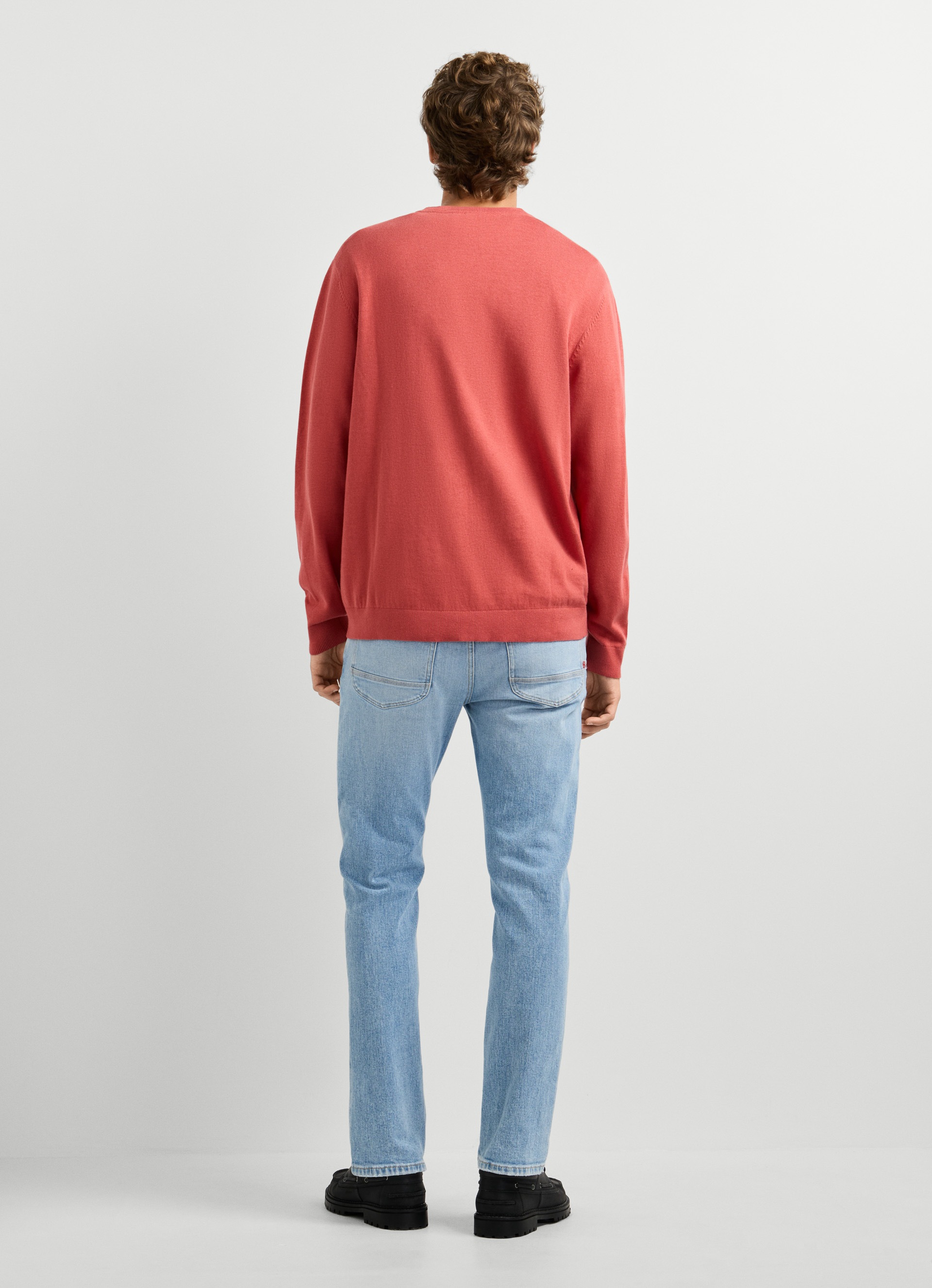 Pepe Jeans Pull à col rond »DANIELS« avec détails brodés, coton