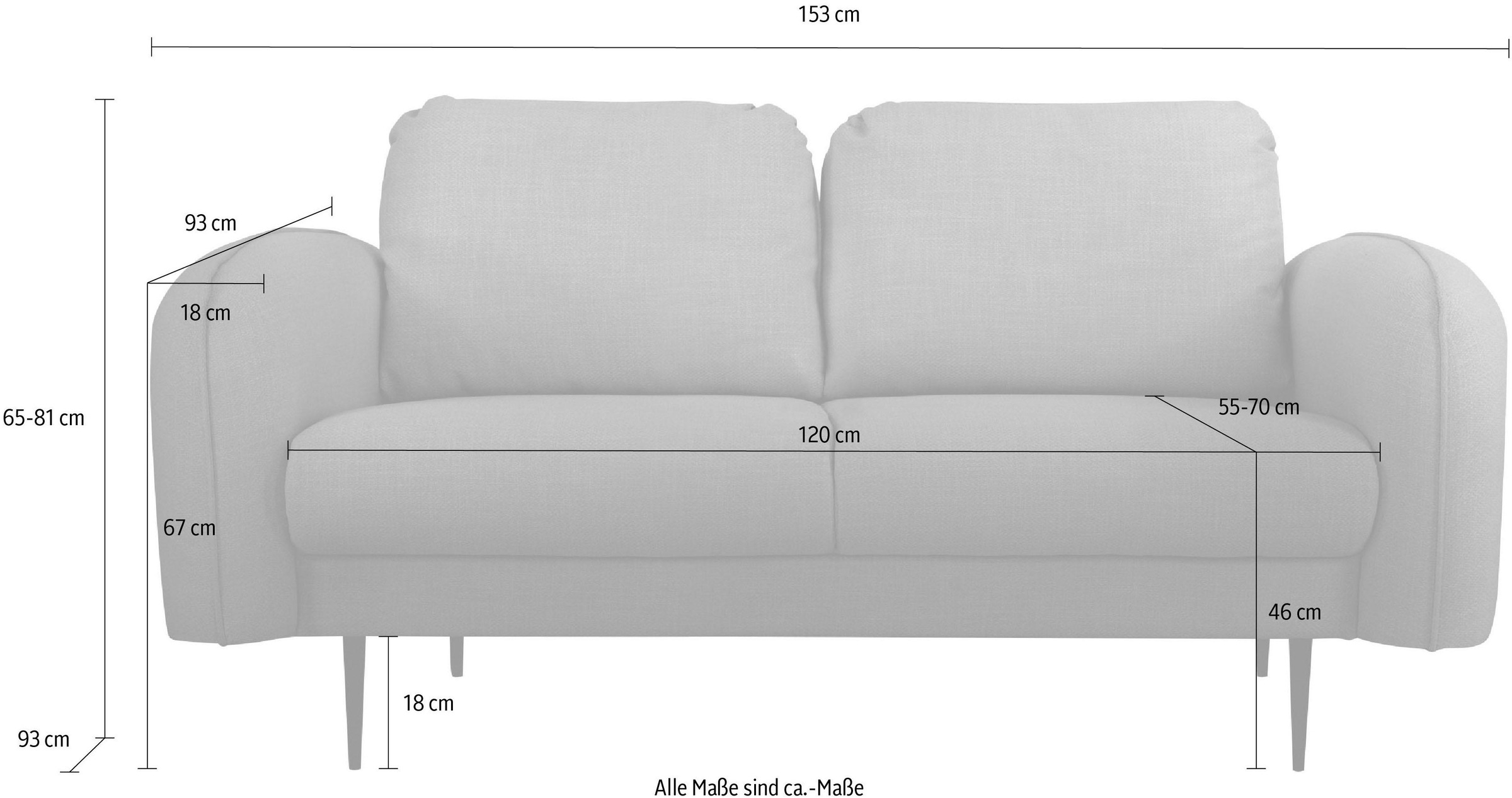 Home affaire 2-Sitzer »Skidi«