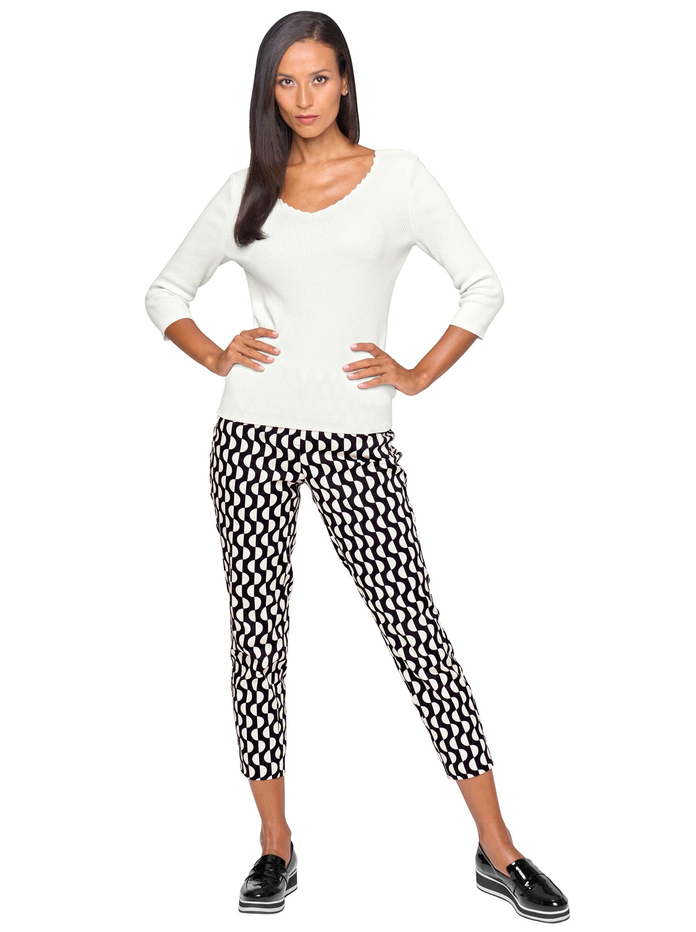 Image of RICK CARDONA by Heine V-Ausschnitt-Pullover »Feinstrickpullover« bei Ackermann Versand Schweiz