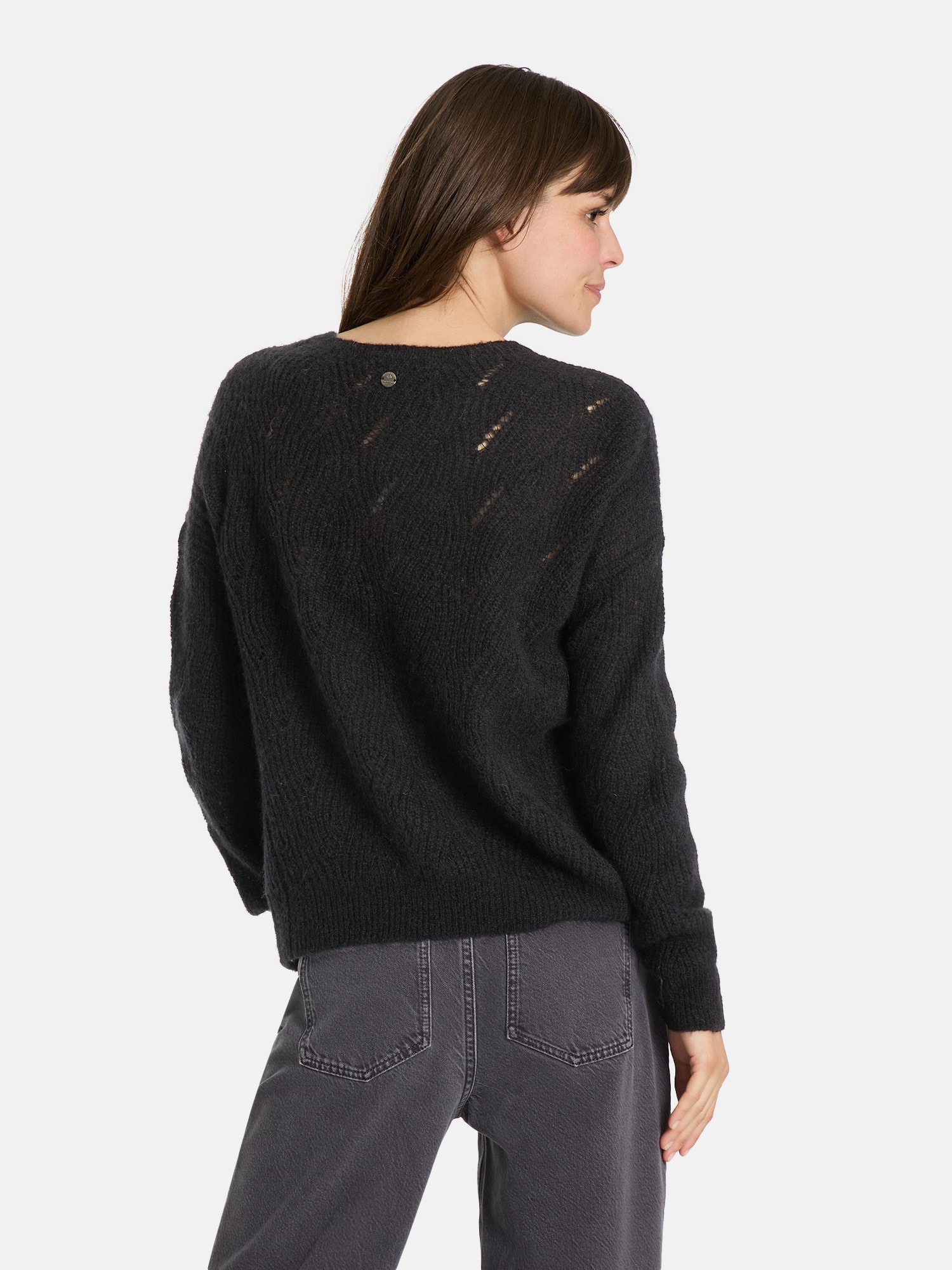 Lieblingsstück Strickpullover »JaneaL«, mit Rundhals, Alpakamix