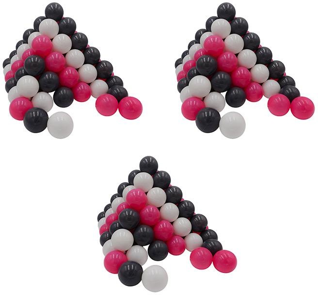 Image of Knorrtoys® Bällebad-Bälle »300 Stück, creme/Grey/rose«, (300) bei Ackermann Versand Schweiz