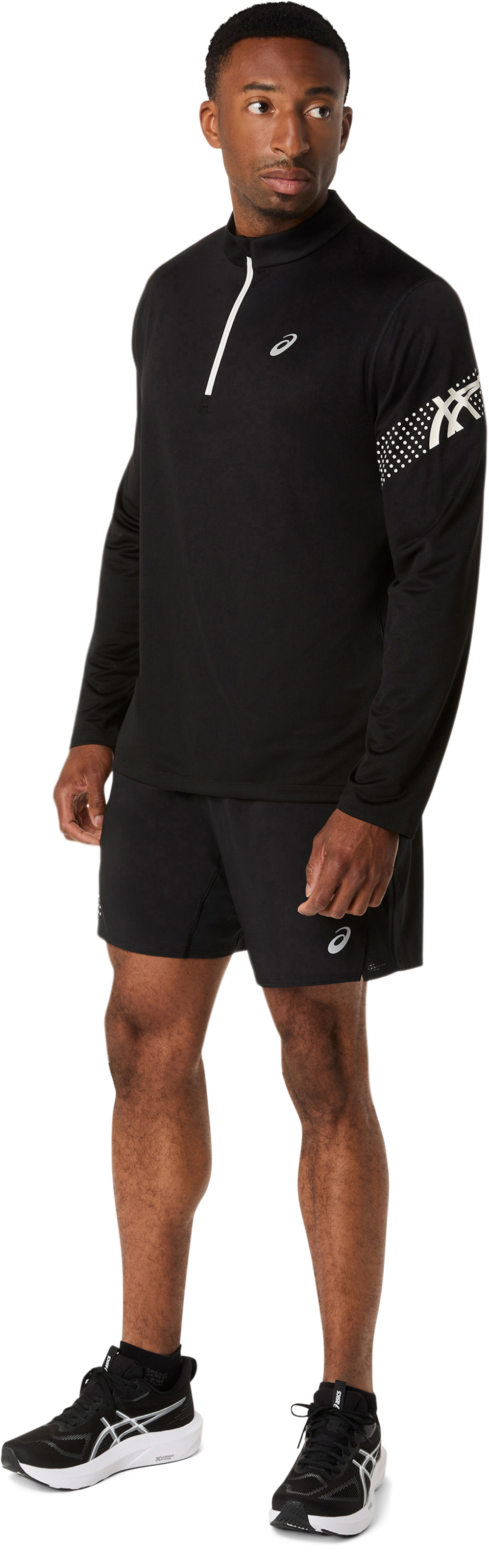 Asics T-shirt de course »ICON LS 1/2 ZIP TOP«