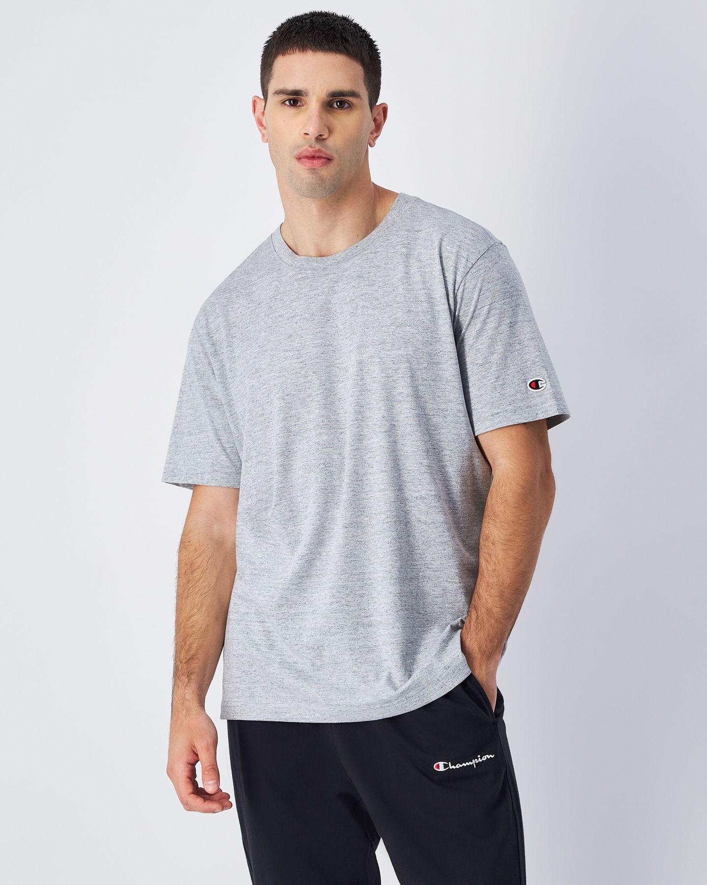 Champion T-Shirt, (Packung, 2 tlg.), Basic Shirt, Doppelpack