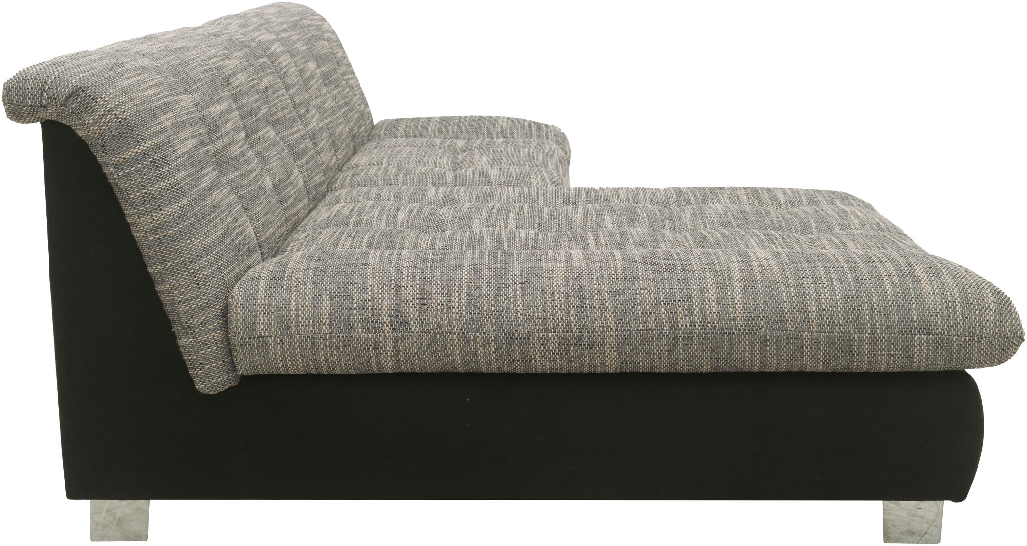 DOMO collection Ecksofa »100031 kompakte Stellmasse, komfortabel und bequem, L-Form«, wahlweise mit Bettfunktion und Armteilverstellung. Breite 234cm