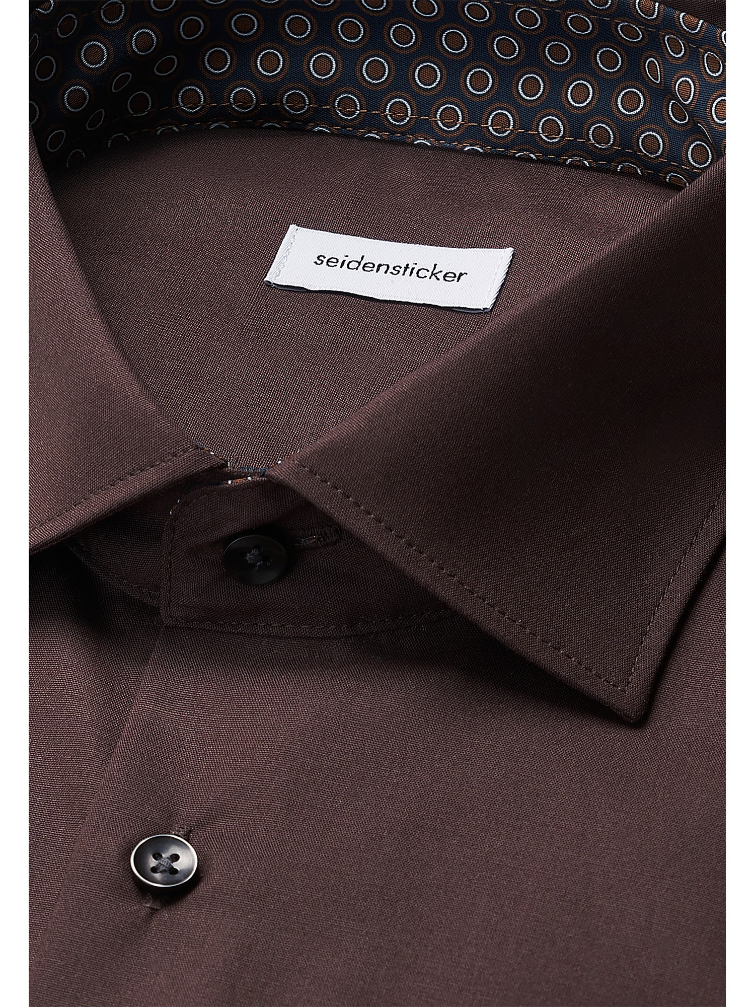 seidensticker Businesshemd »Schwarze Rose« Regular 1/1 Kentkragen Uni