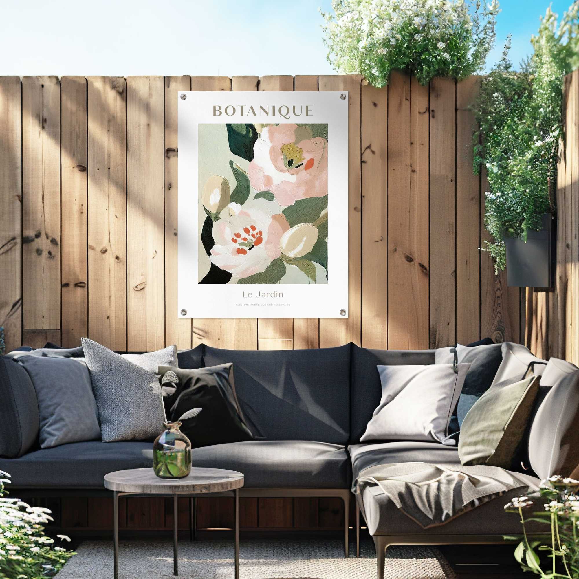 Reinders! Poster »Botanique« Garten - Leinwand - Blumen und Pflanzen - 60x80 cm