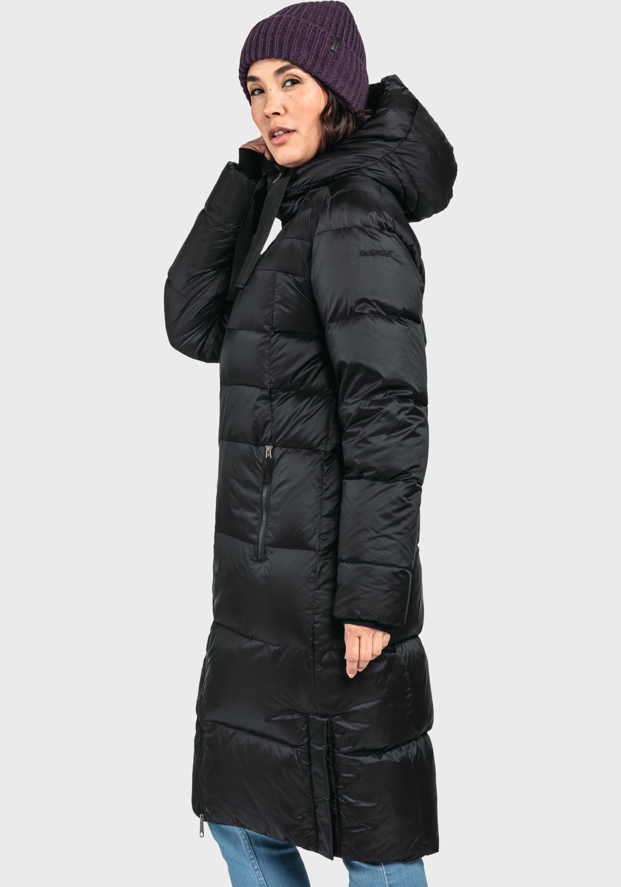 Schöffel Parka »Down Coat Kenosha L«, mit Kapuze