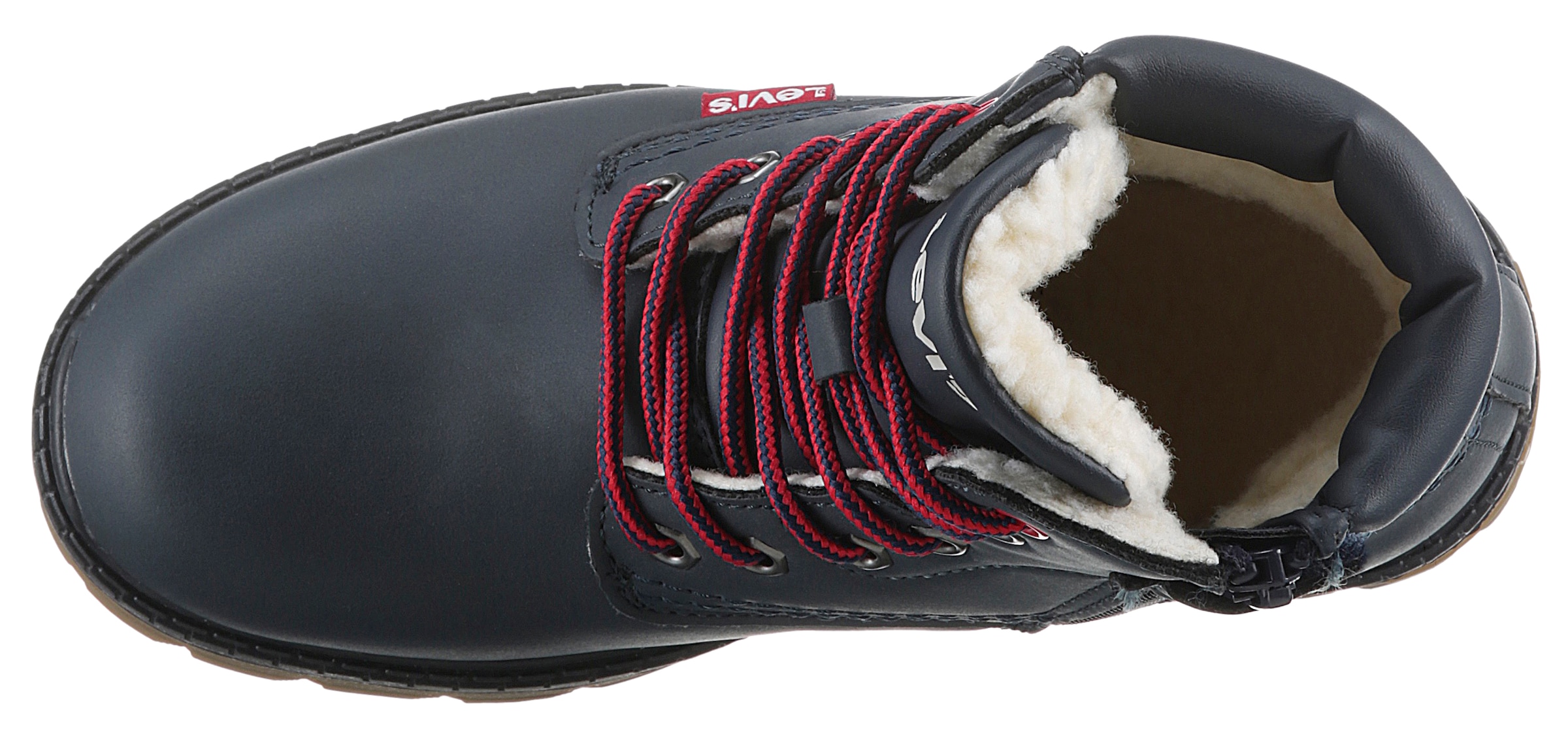 Levi's® Kids Winterboots »LEVIS® NEW FORREST FUR«, Schnürboots, Outdoorschuh mit praktischem Innenreissverschluss