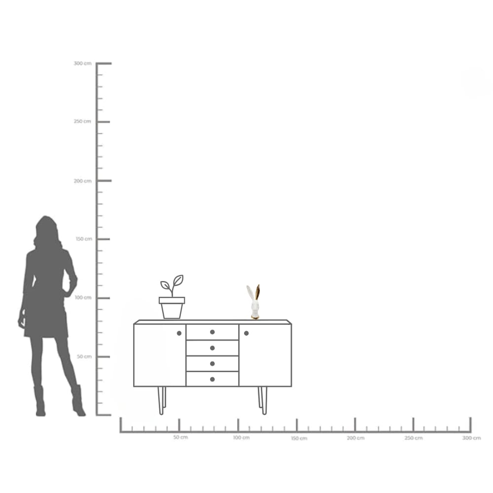 Kare Design Dekoobjekt »Deko Objekt Bunny Gold 30cm«