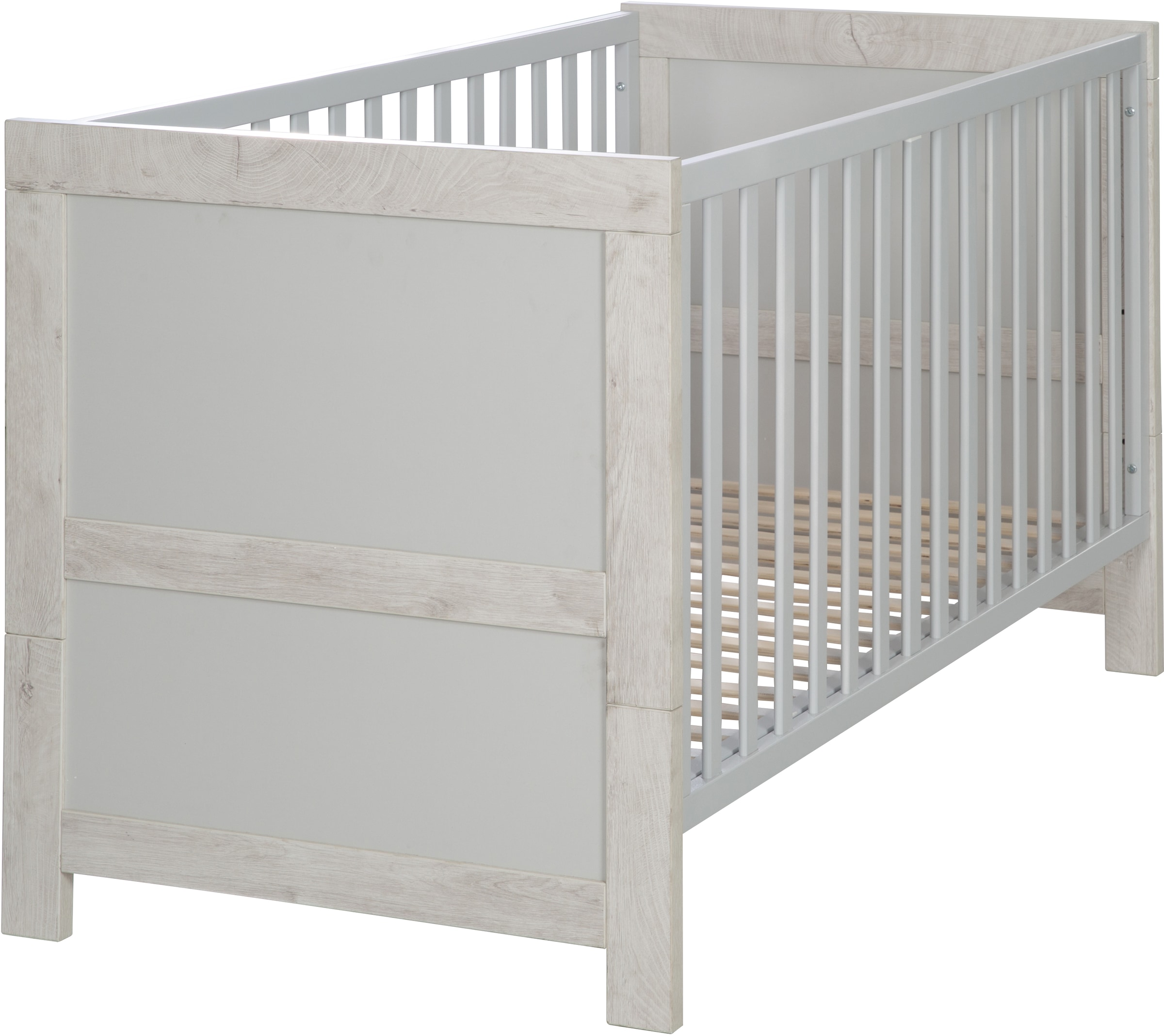 roba® Babyzimmer-Komplettset »Mila«, (Set, 3 tlg., Kinderbett, Schrank, Wickelkommode), mit Kinderbett, Schrank und Wickelkommode