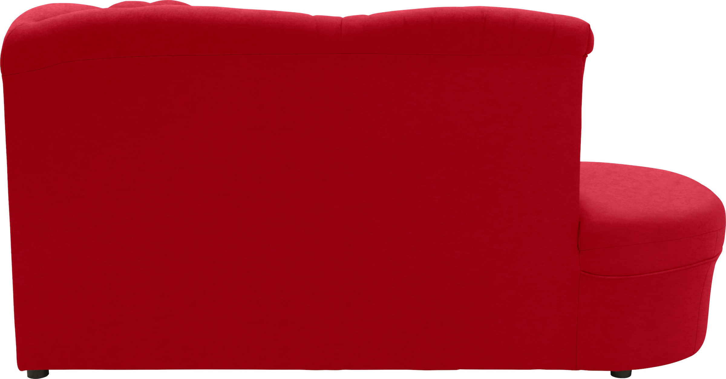 DOMO collection Ecksofa »Faenza für kleine Räume, Stellmasse 232,176cm, komfortabel, L-Form«, mit Ottomane, zeitlos, elegante Armlehnen, wahlweise mit Bettfunktion