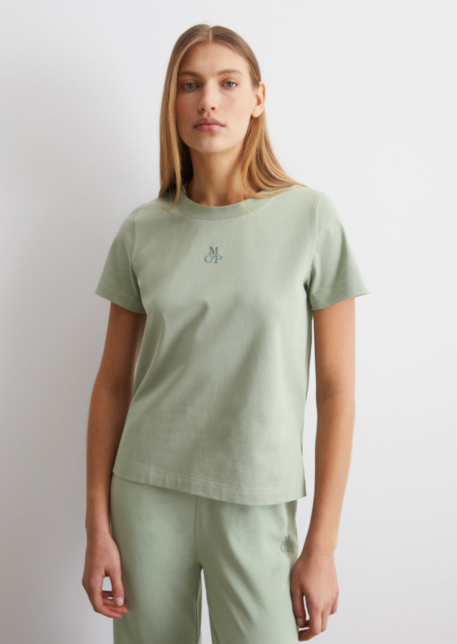 Image of Marc OPolo Pyjamaoberteil "Lounge T-Shirt" Kurzarm, Rundhalsausschnitt, schwere Jersey-Qualität