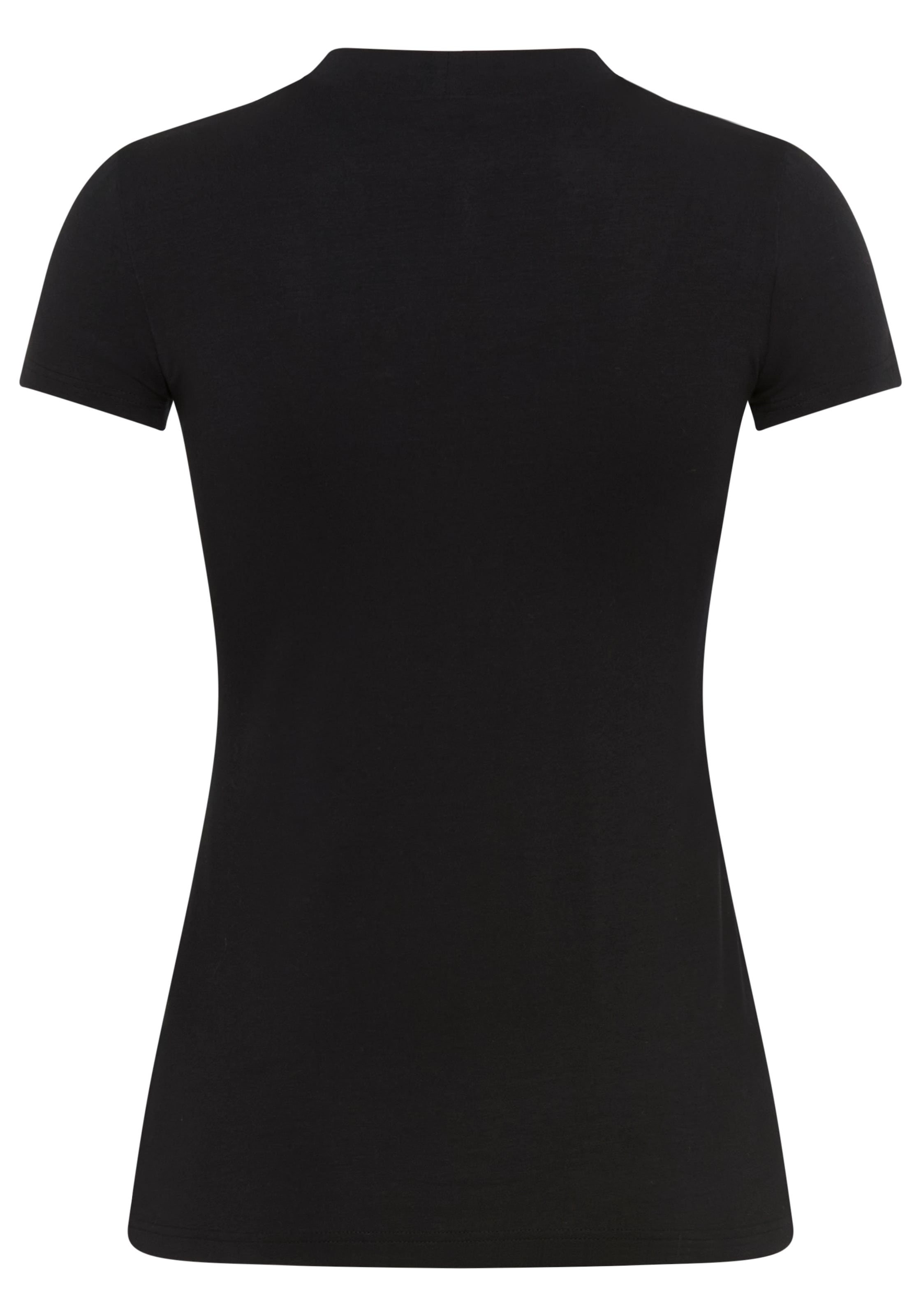 Bruno Banani T-Shirt mit Mesh-Einsatz im V-Ausschnitt - NEUE KOLLEKTION