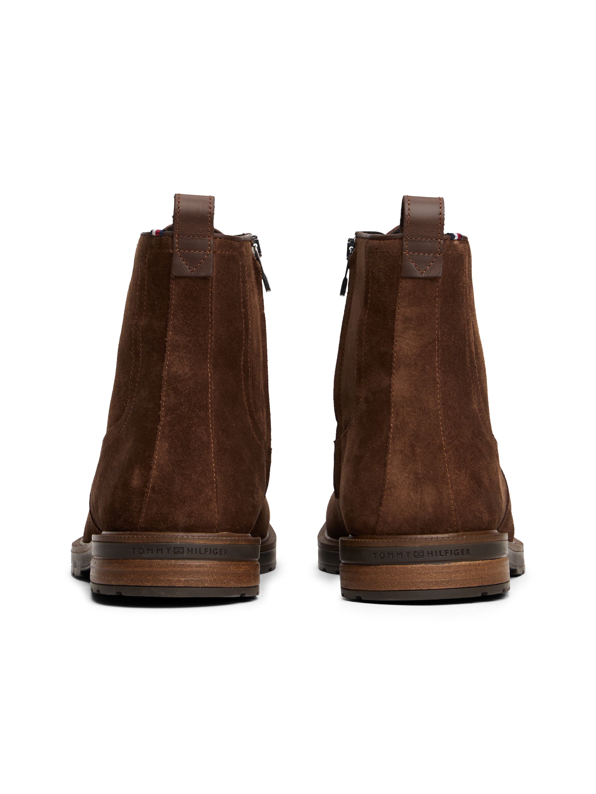 Tommy Hilfiger Bottines à lacets »CLEATED HILFIGER W SDE MOC BOOT«  , bottines à lacets avec couture mocassin tendance