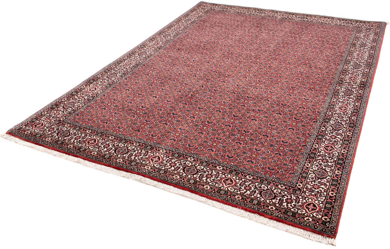 Image of morgenland Orientteppich »Perser - Bidjar - 243 x 173 cm - dunkelrot«, rechteckig, 15 mm Höhe, Wohnzimmer, Handgeknüpft, Einzelstück mit Zertifikat bei Ackermann Versand Schweiz