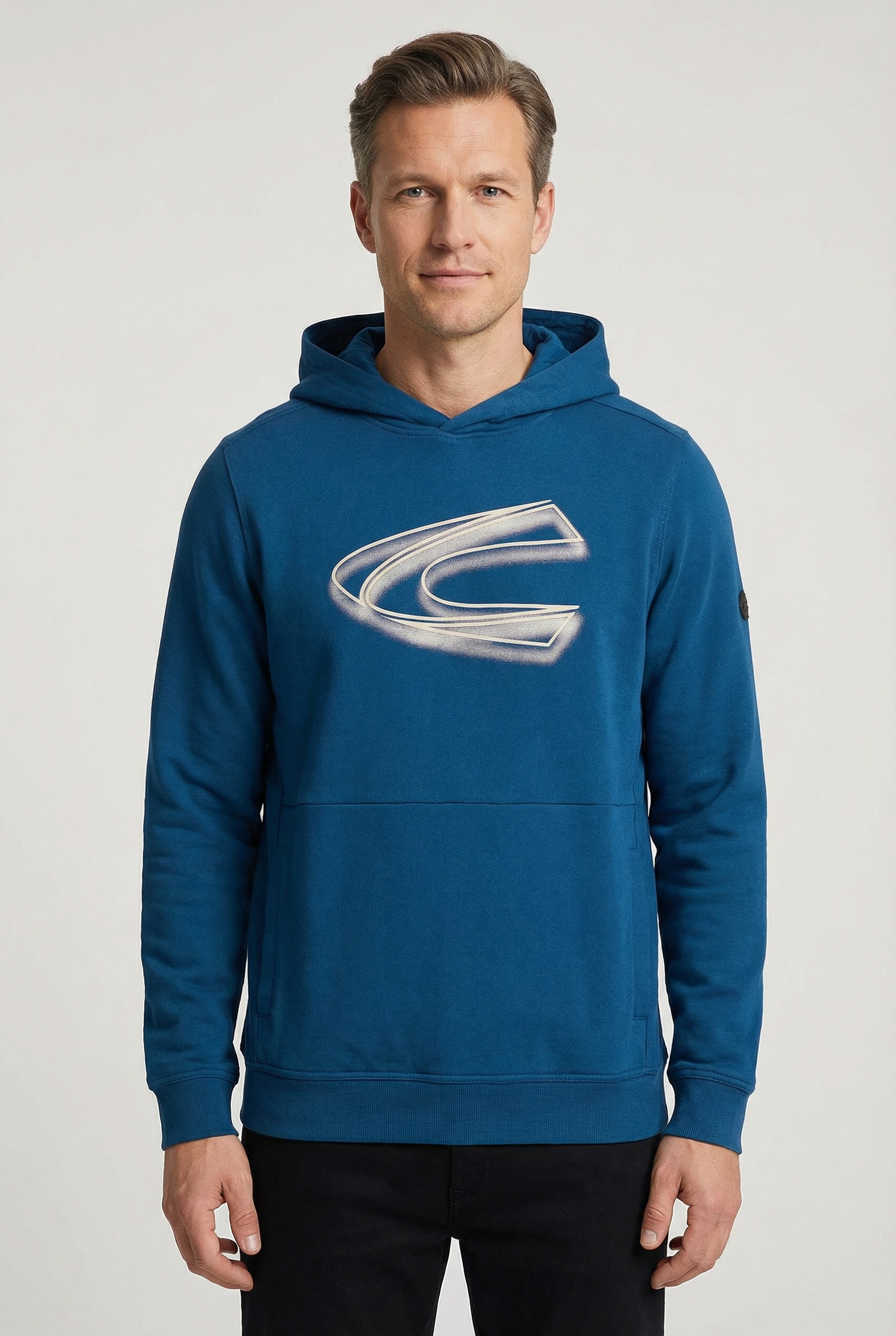 Image of camel active Kapuzensweatshirt, mit grossen Frontprint