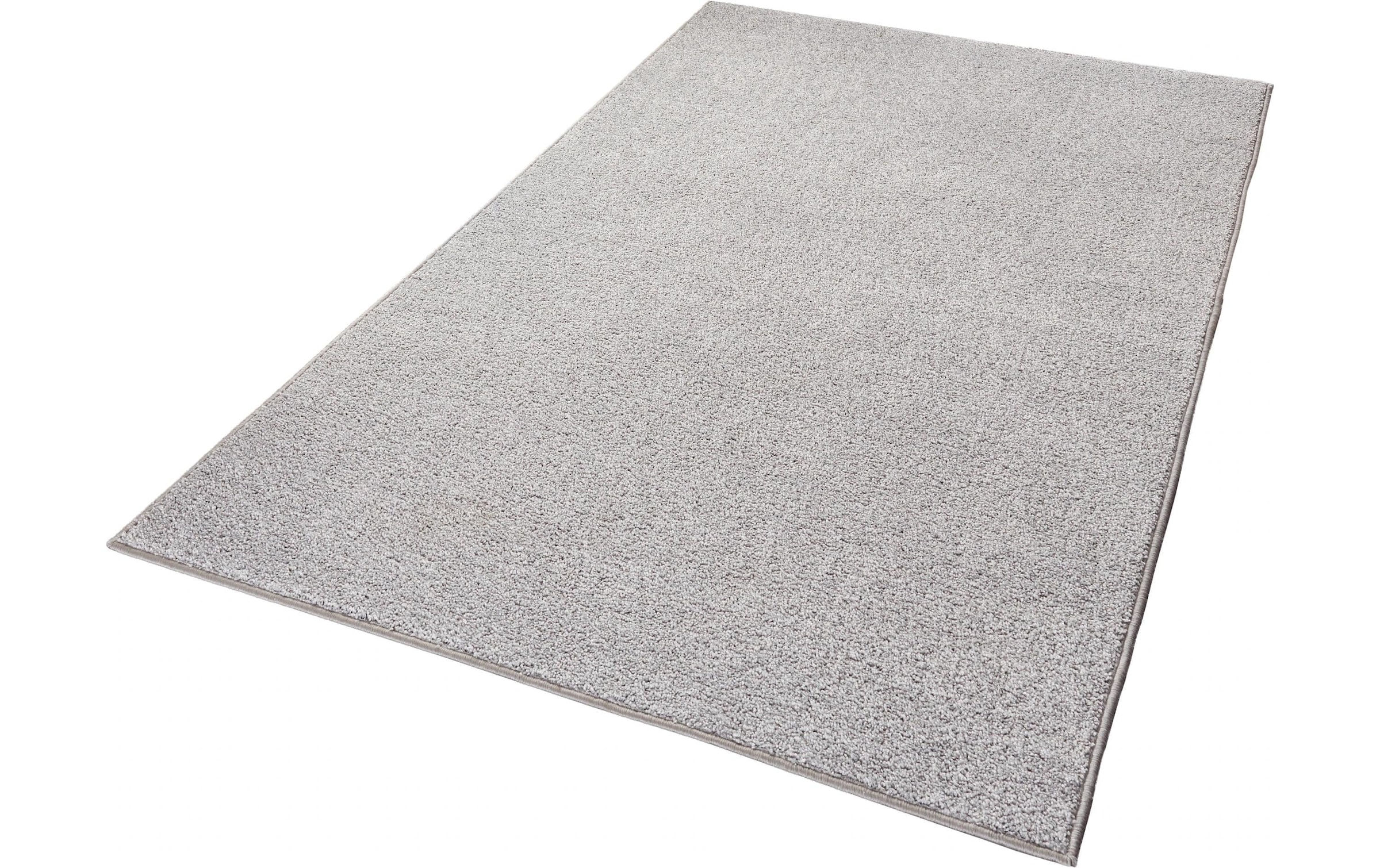 HANSE Home Tapis »Pure 100  Kurzflor« Rectangulaire 13 mm Höhe poils ras, uni, surjeté, coureur, salon, chambre d'enfant, couloir