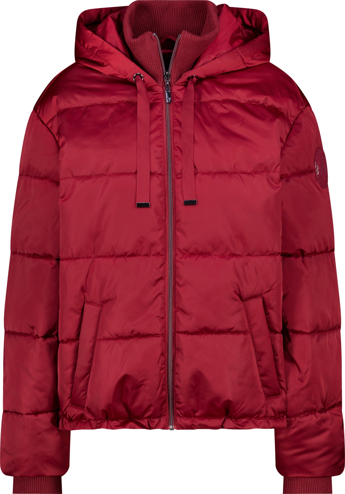 Monari Steppjacke »Jacke Stepp« mit Kapuze Regular fit mit Stehkragen und Kapuze