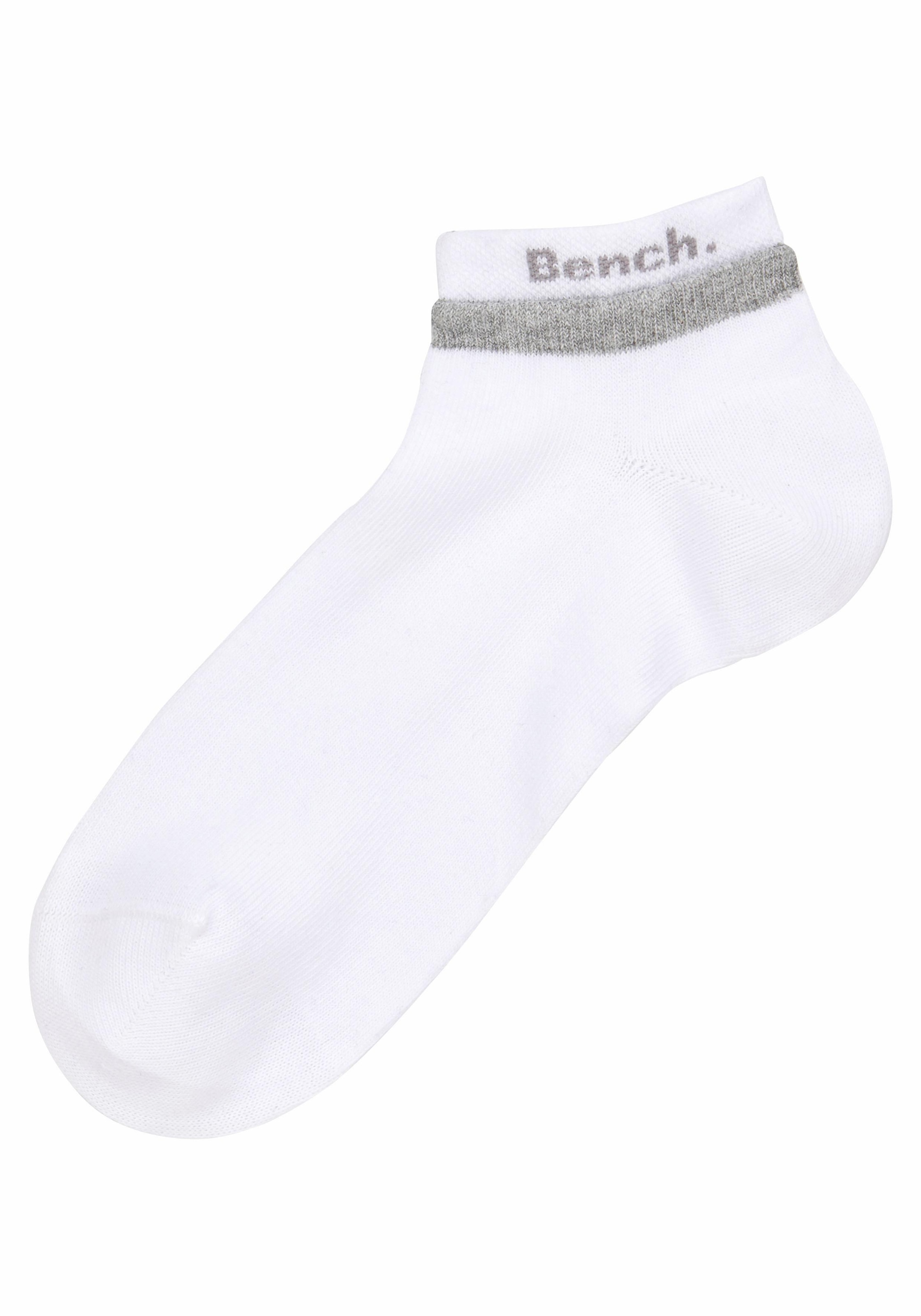 Bench. Kurzsocken, (Packung, 6 Paar), mit doppelten Bündchen