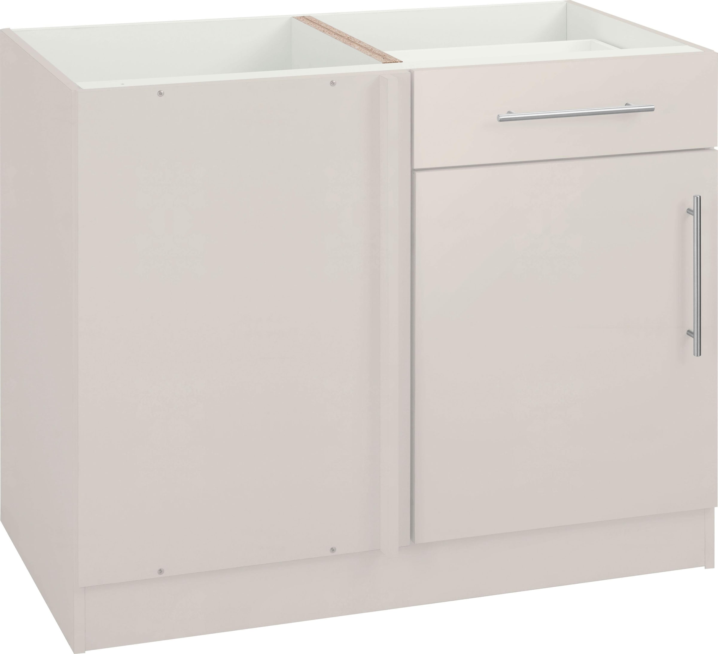 wiho Küchen Eckunterschrank »Cali«, 100 cm breit, Planungsmass 110 cm, ohne Arbeitsplatte